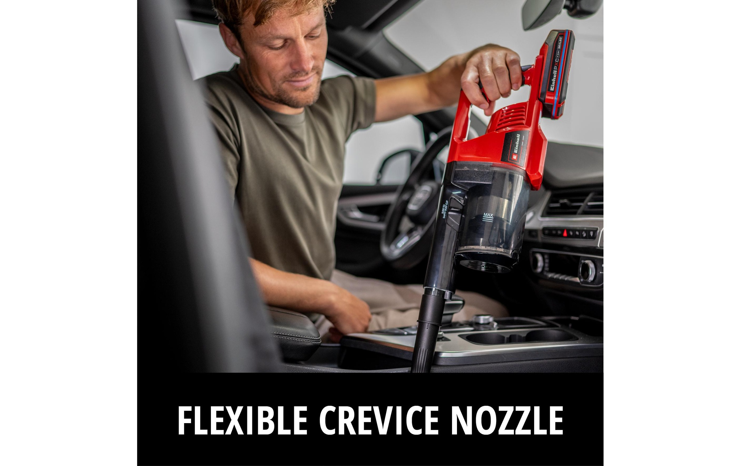 Einhell Aspirateur à manche sans fil »TE-SV 18 Li-FLX-Solo«