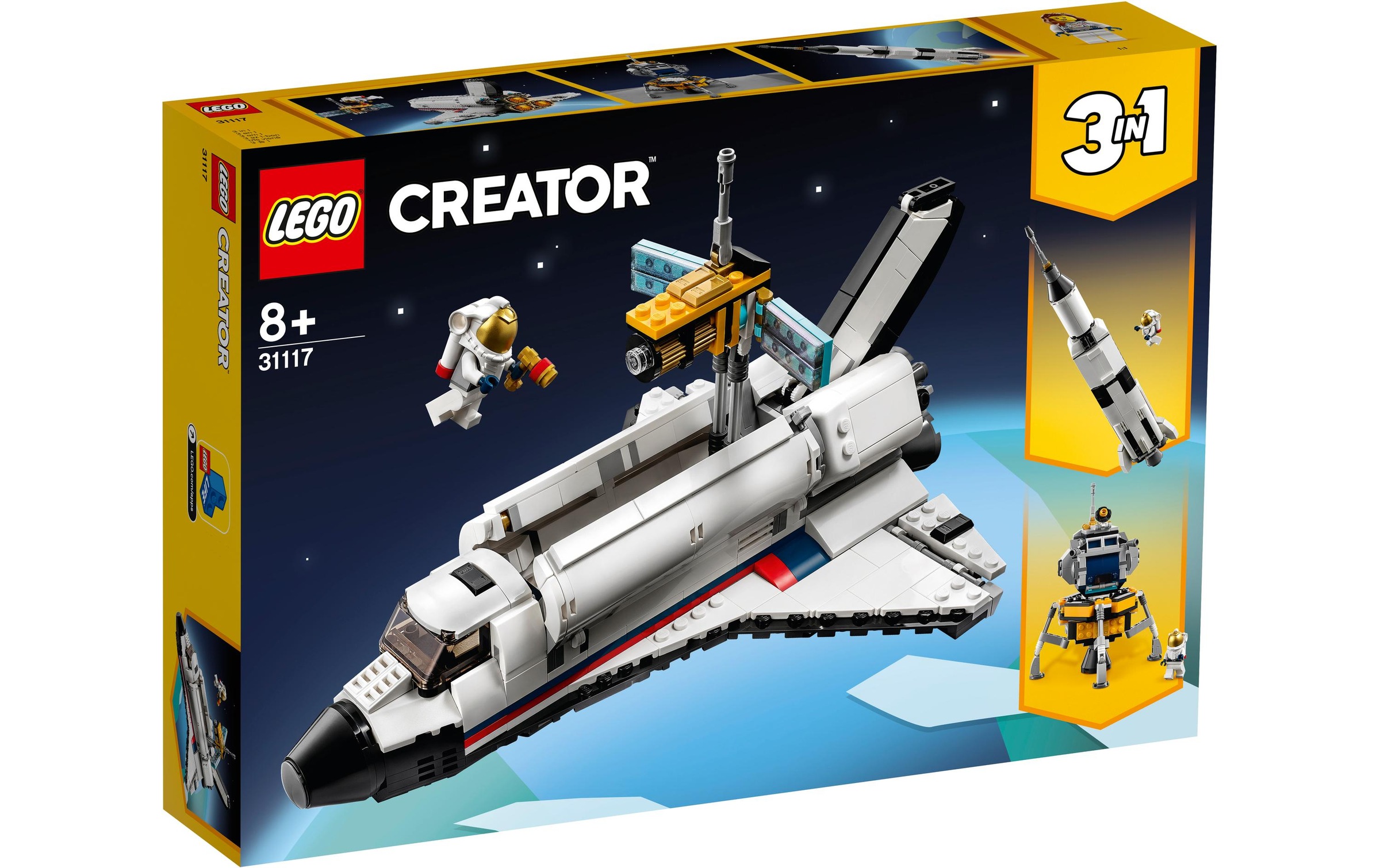 Image of LEGO® Konstruktionsspielsteine »Spaceshuttle-Abenteuer« bei Ackermann Versand Schweiz