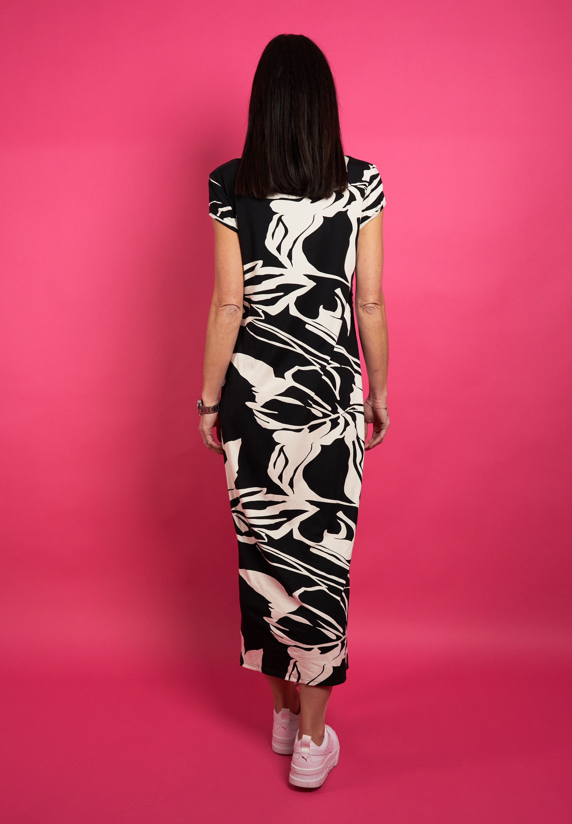 Seidel Moden Maxikleid, mit floralem Muster, MADE IN GERMANY