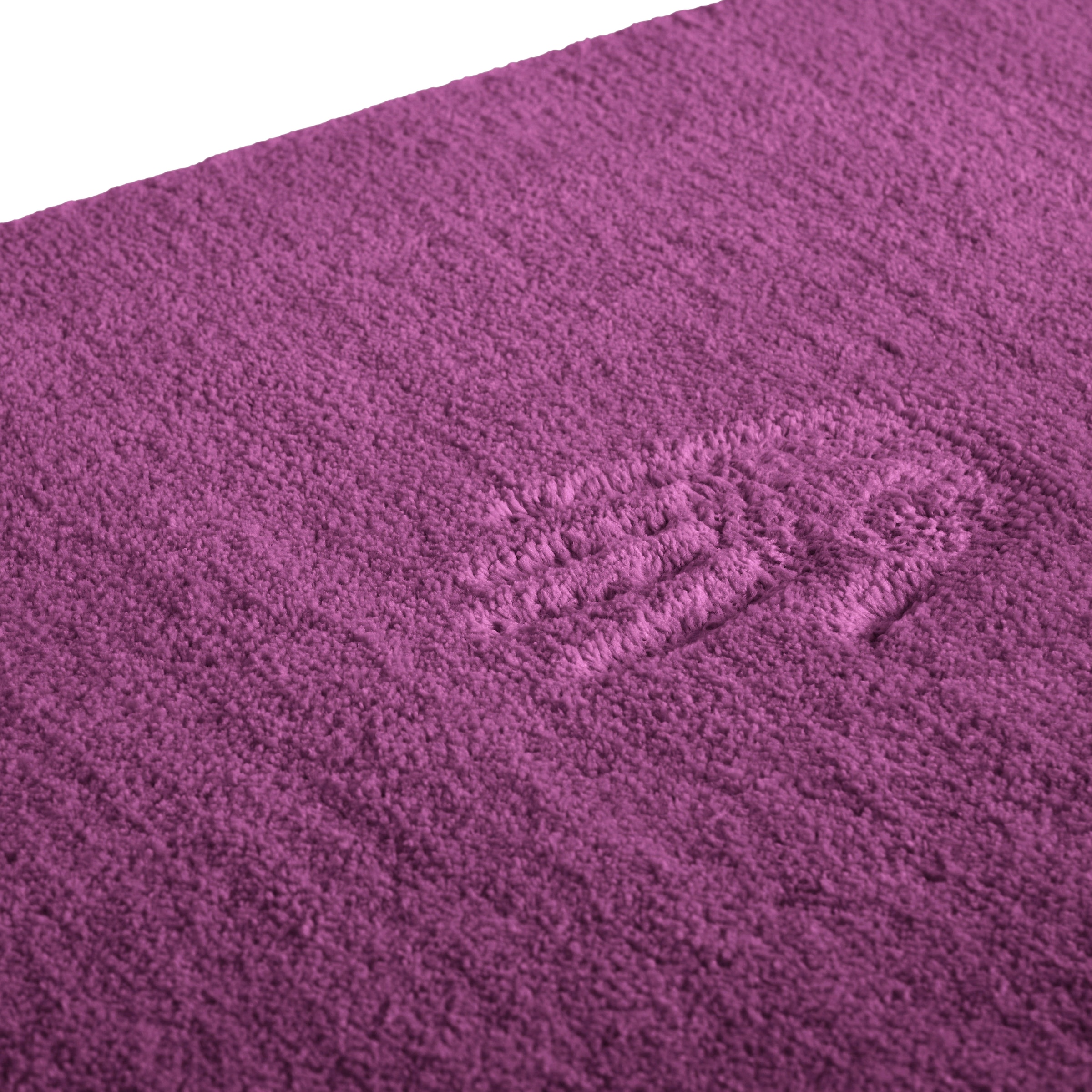 my home Badematte »Vanessa, Badvorleger, Badezimmer Teppich« Höhe 10 mm rutschhemmend beschichtet fussbodenheizungsgeeignet | schnell trocknend | strapazierfähig Badteppich, weiche Haptik, unifarben