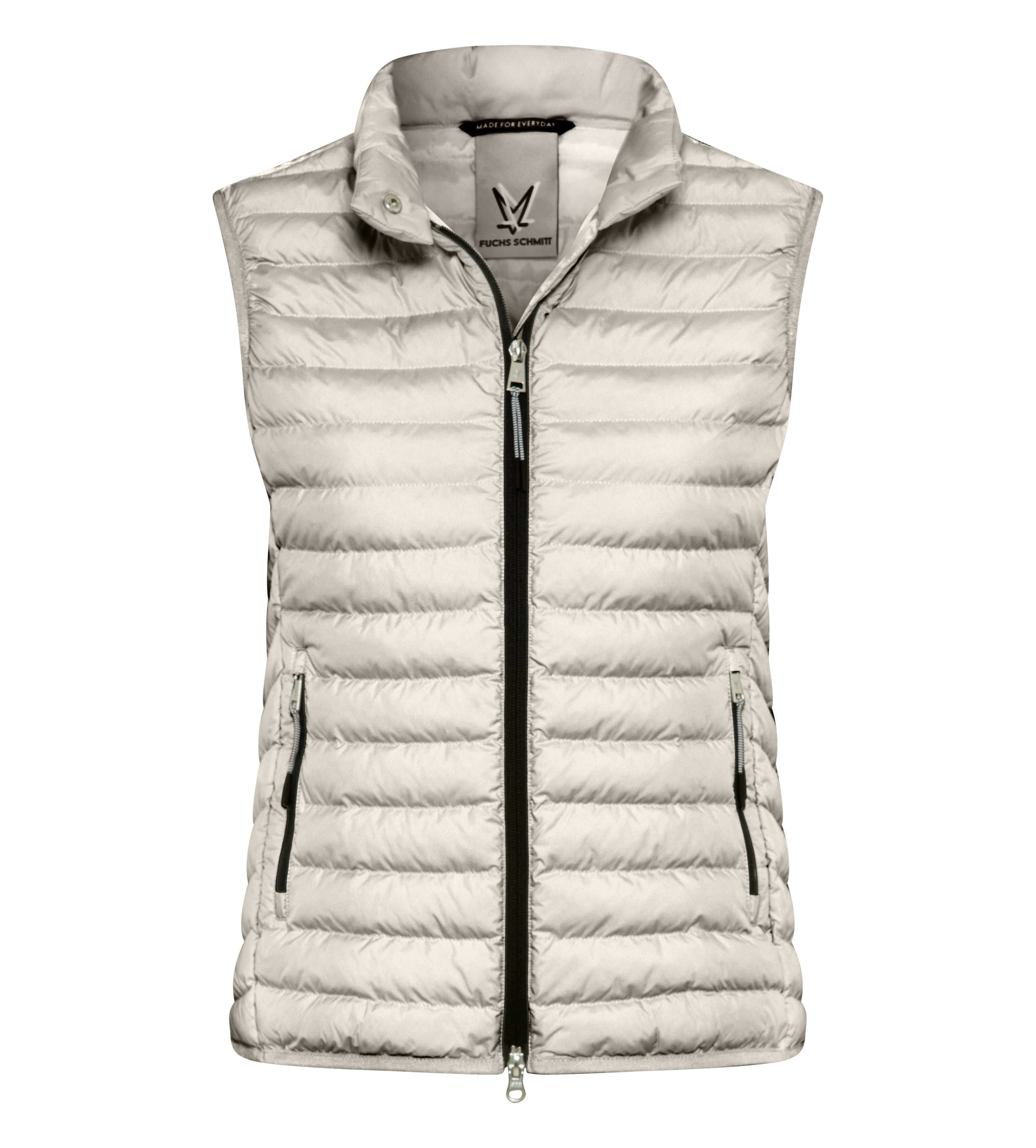 Fuchs Schmitt Gilet matelassé Stehkragen, Regular Fit, Reissverschlusstaschen