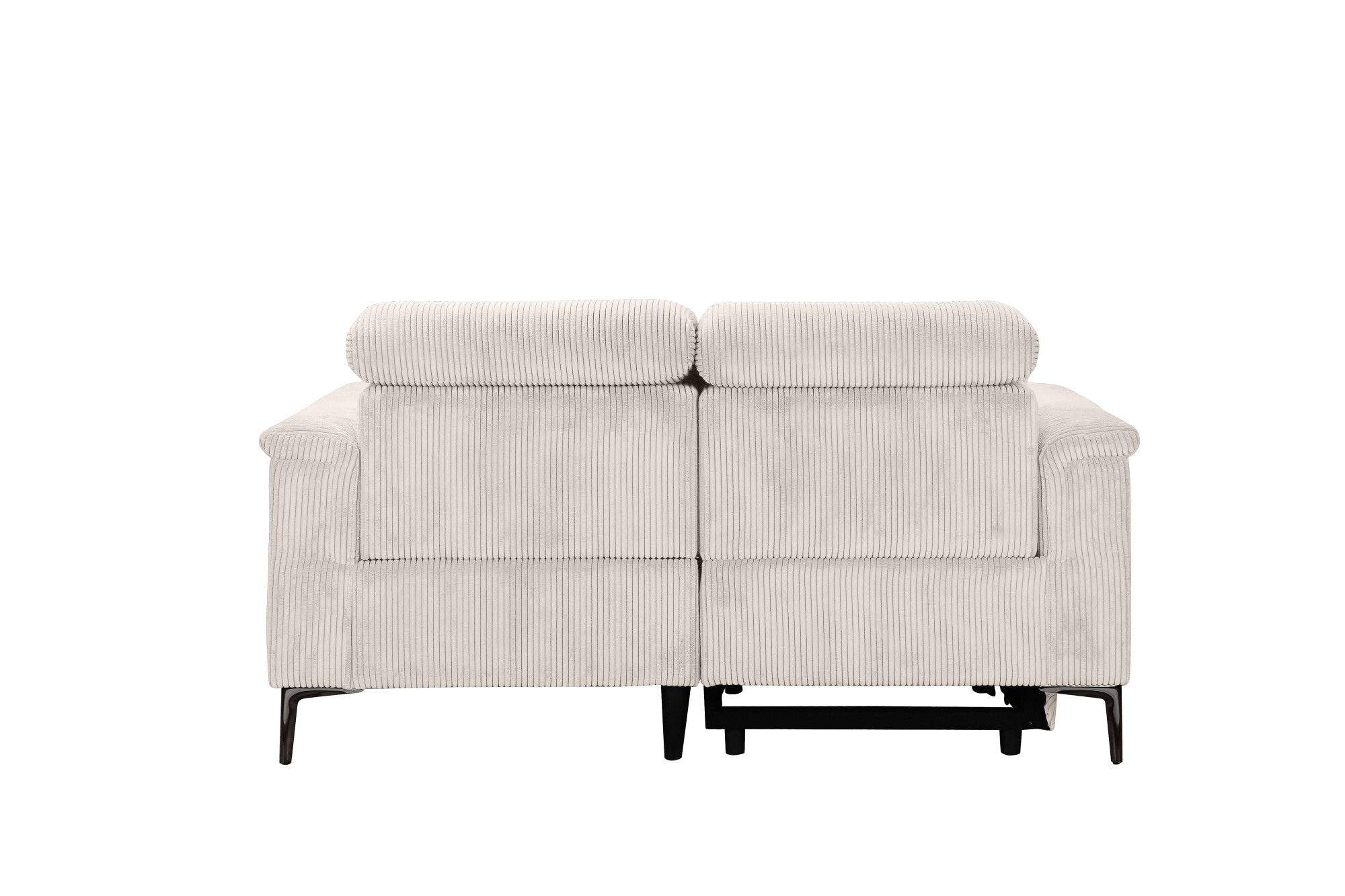 Home affaire 2-places »Lund Cord, 160 cm, manuelle o. elektrische Relaxfunktion« Relaxfunktion, USB-C, Kopfteilverstellung, Breite 160 cm