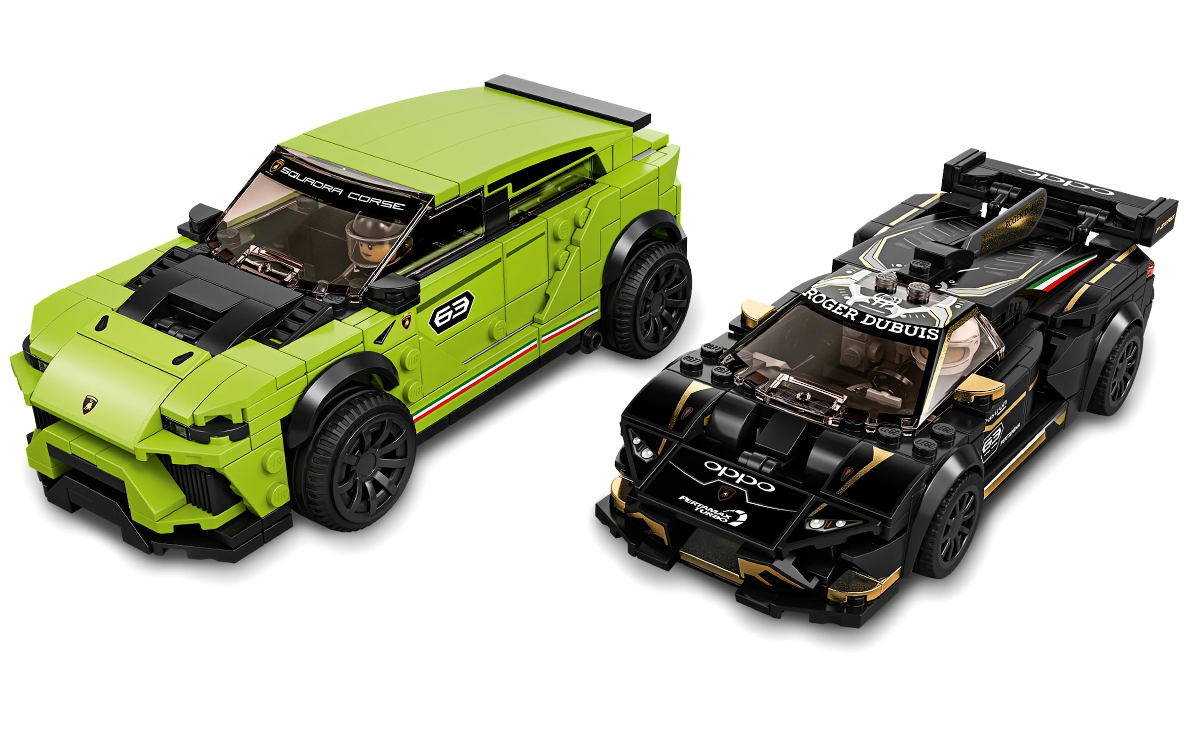 LEGO® Spielbausteine »Speed Champions Lamborghini Urus ST-X & Huracán Super«