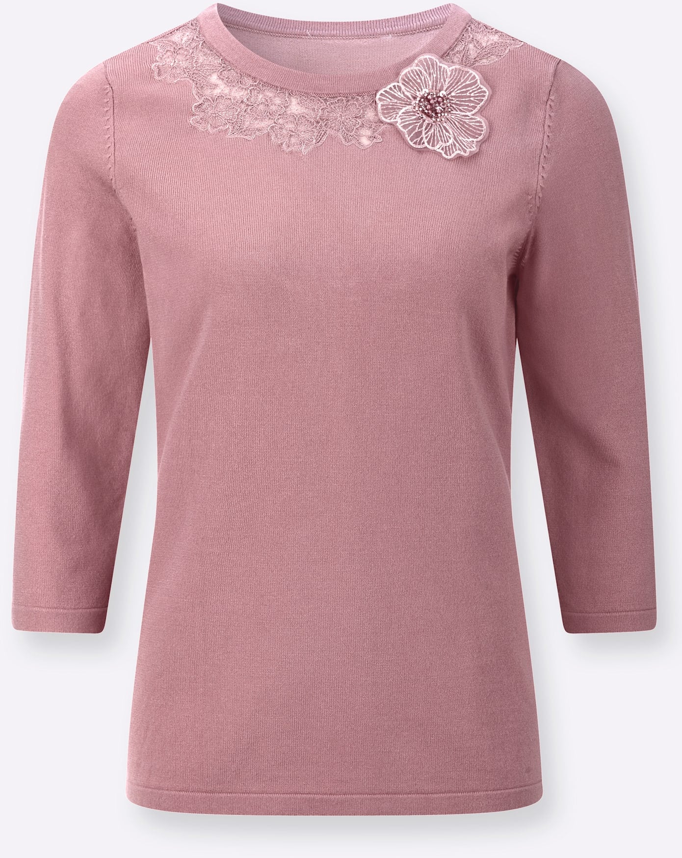 creation L 3/4 Arm-Pullover »Lyocell-Mix-Pullover«