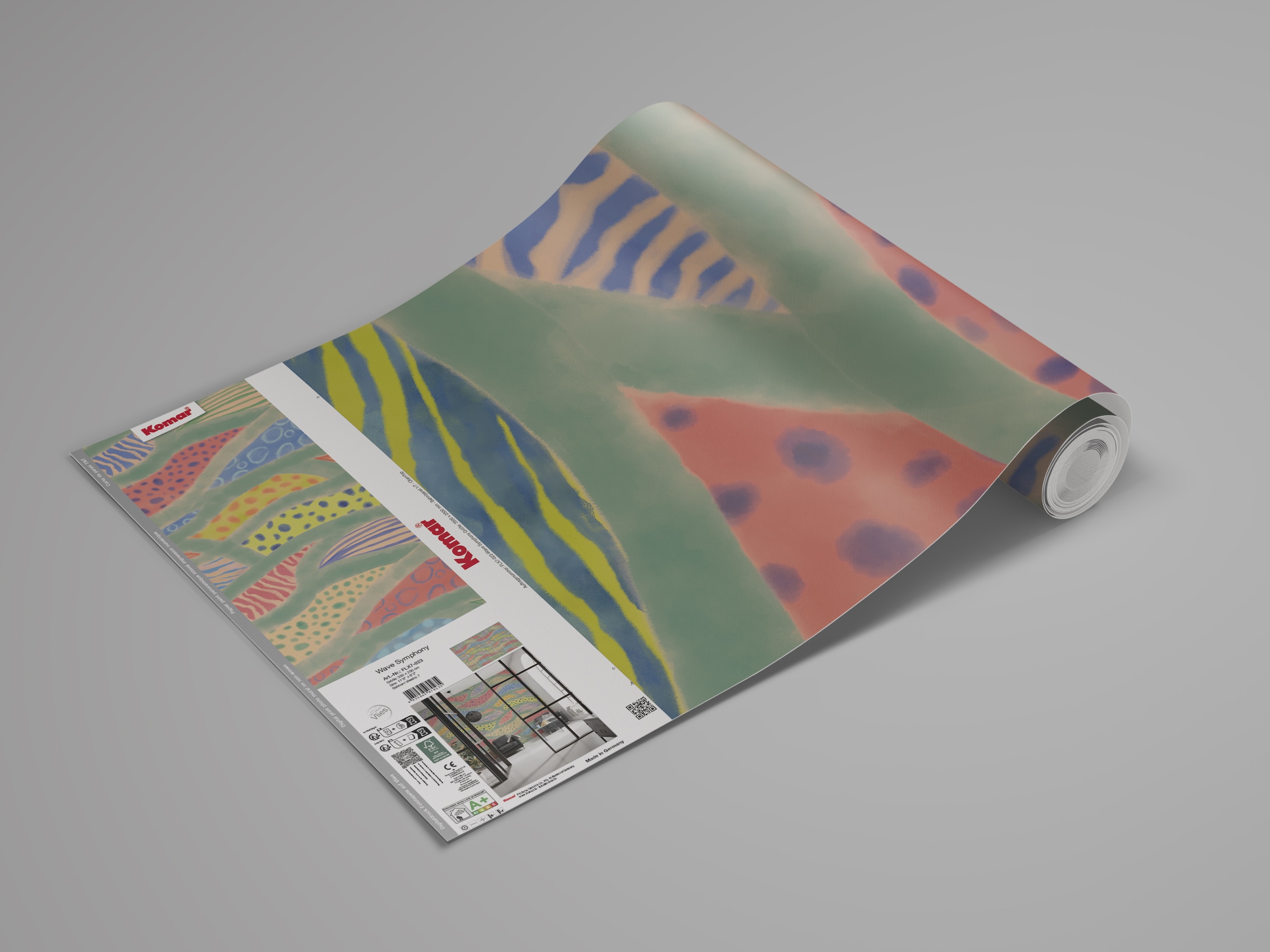 Komar Papier peint photo »Komar Vlies Fototapete - Wave Symphony - Grösse 350 x 250 cm« imprimé