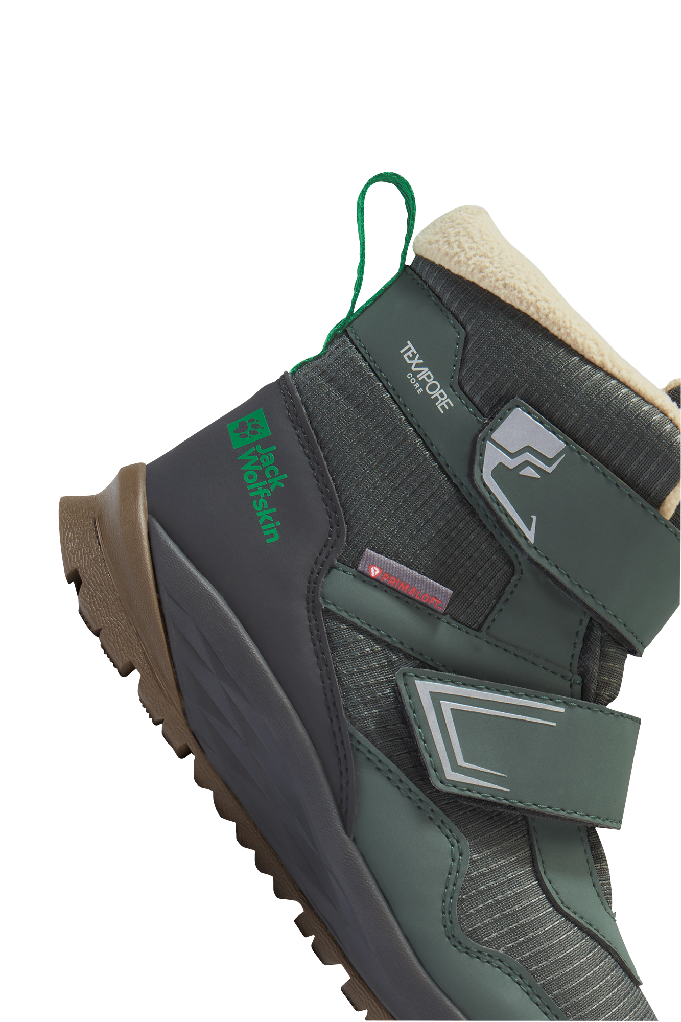 Jack Wolfskin Bottes d'hiver »POLAR BEAR-B TEXAPORE MID VC K«  Snowboots, Winterstiefel, Winterschuhe, wasserdicht & gefüttert