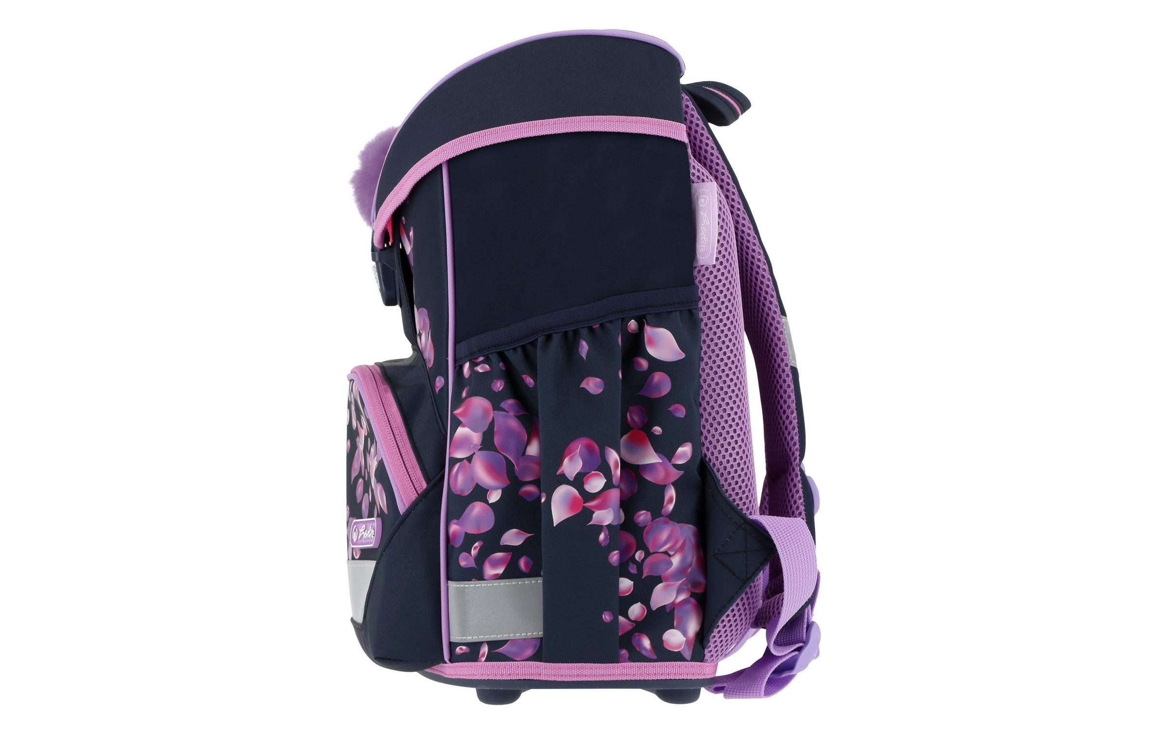 Herlitz Schulrucksack »UltraLight Plus Blossom Dance 4-teilig, 16 l«