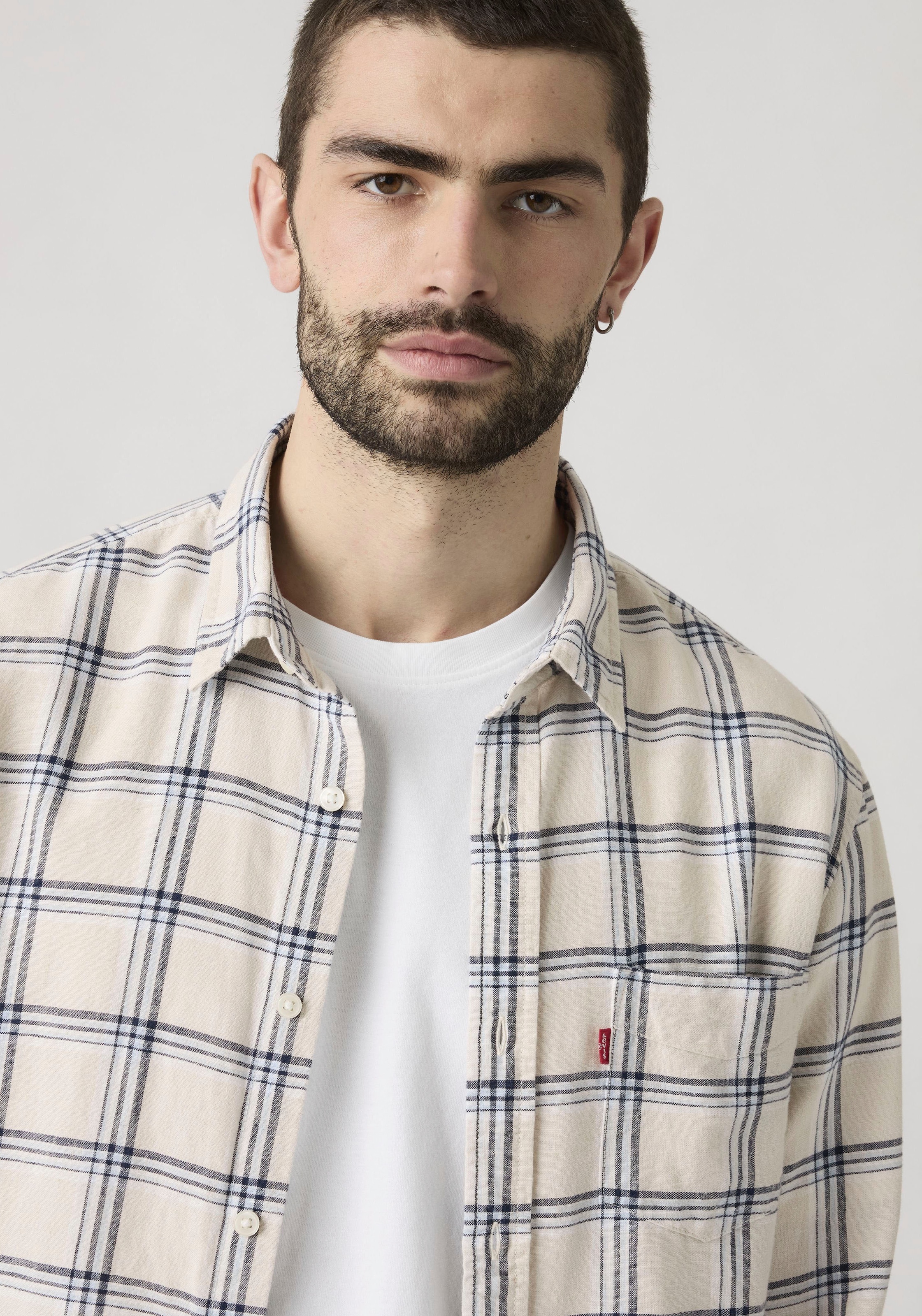 Levi's® Karohemd »SUNSET 1 POCKET STAND« mit Brusttasche