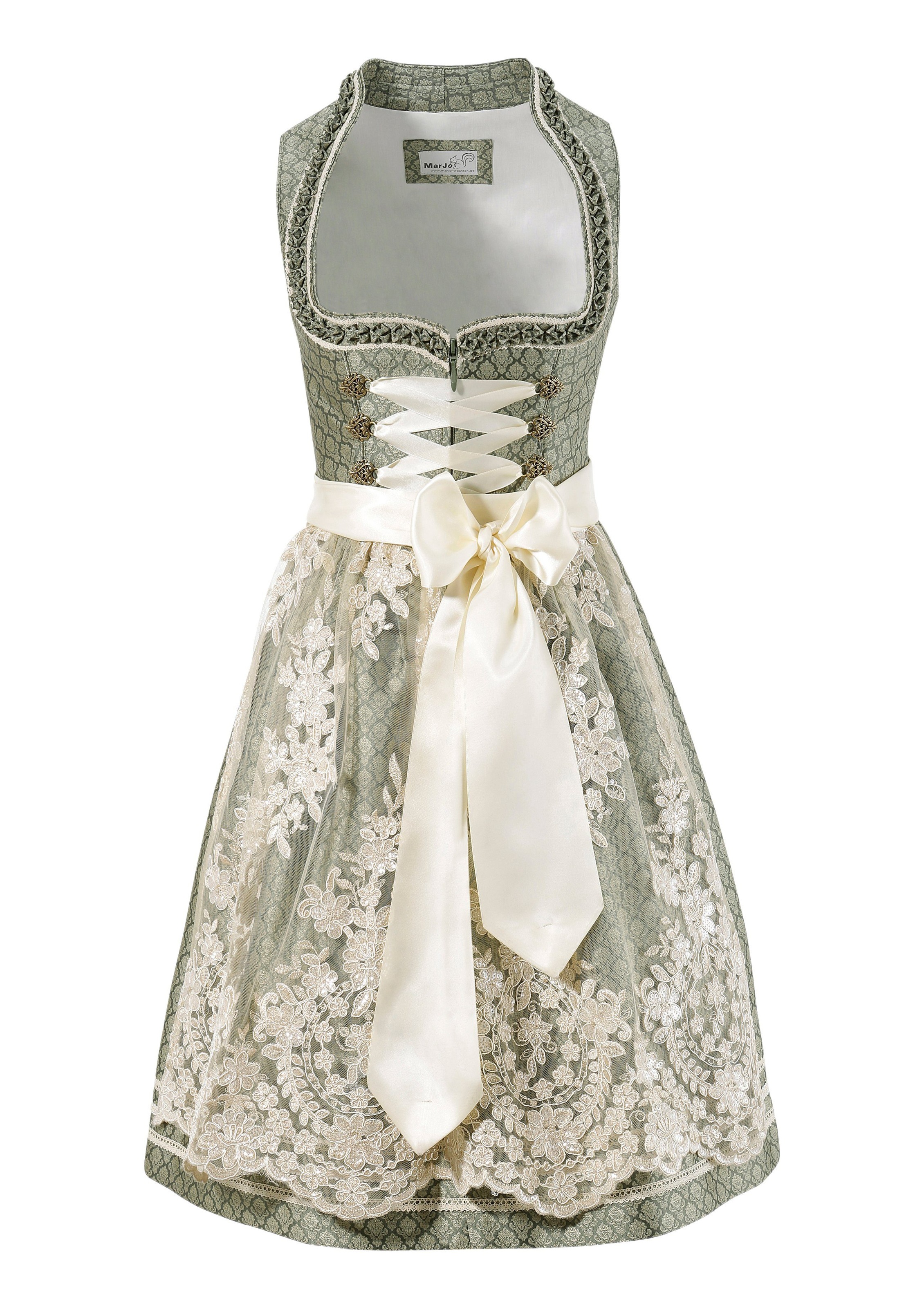 Image of MarJo Dirndl »Galia«, (2 tlg.), Damen, kurz im Brokat-Webmuster bei Ackermann Versand Schweiz