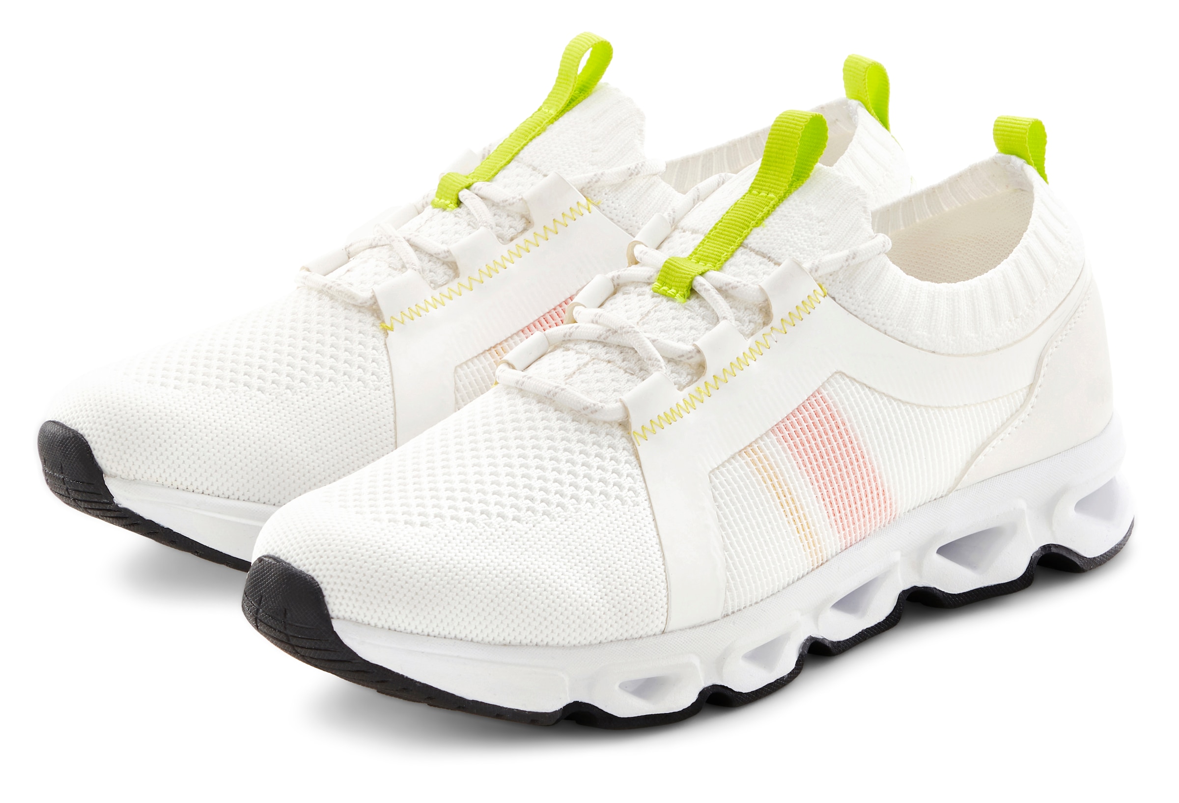 John Devin Sneakers »Schnürschuh, Freizeitschuh, Halbschuh, Schnürhalbschuh, Turnschuh«  im sportiven Look mit leichter Sohle Unisex VEGAN