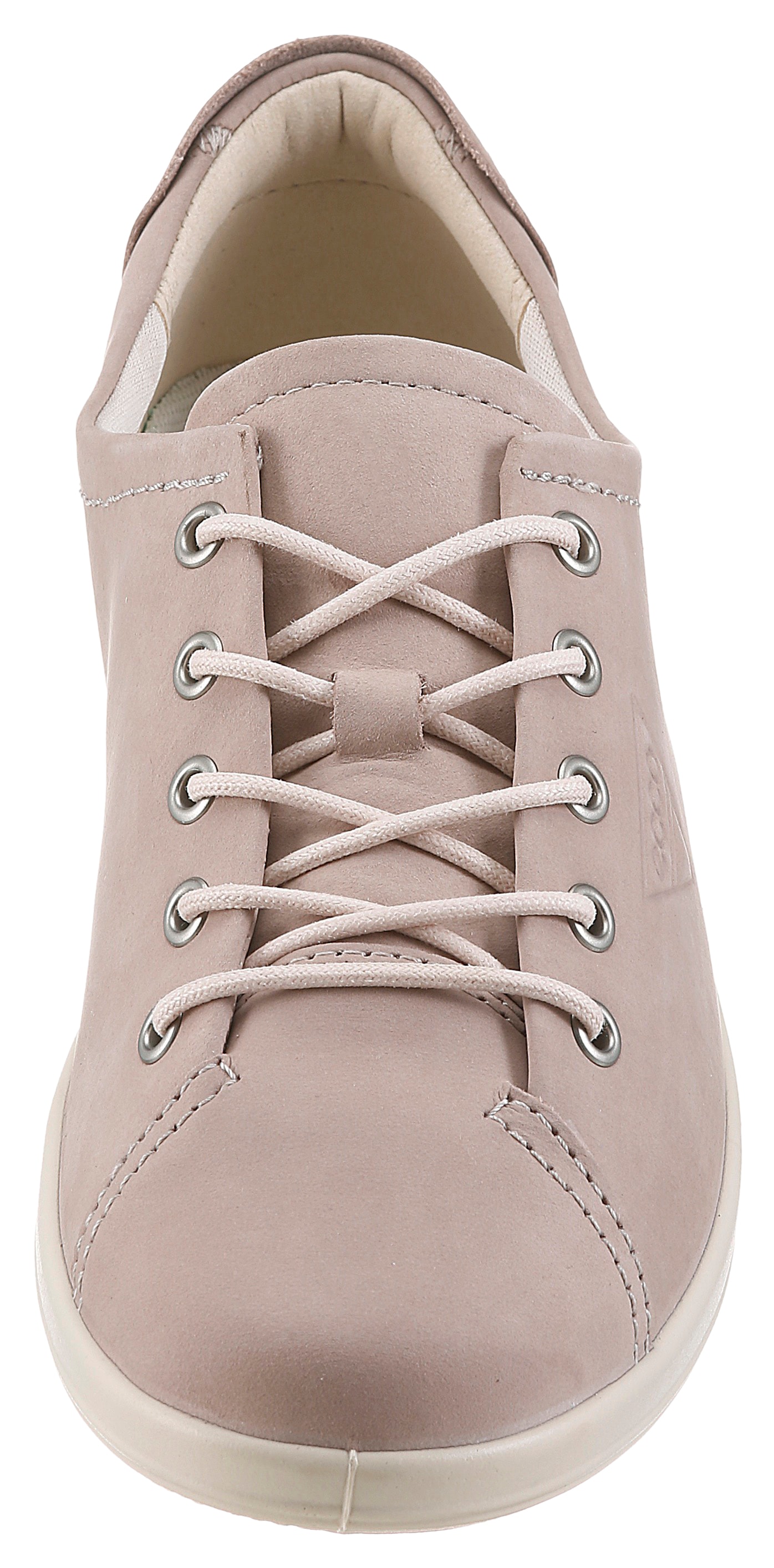 Ecco Schnürschuh »Ecco Soft 2.0«  , Freizeitschuh, Halbschuh, Schnürschuh mit dezenter Logo Prägung