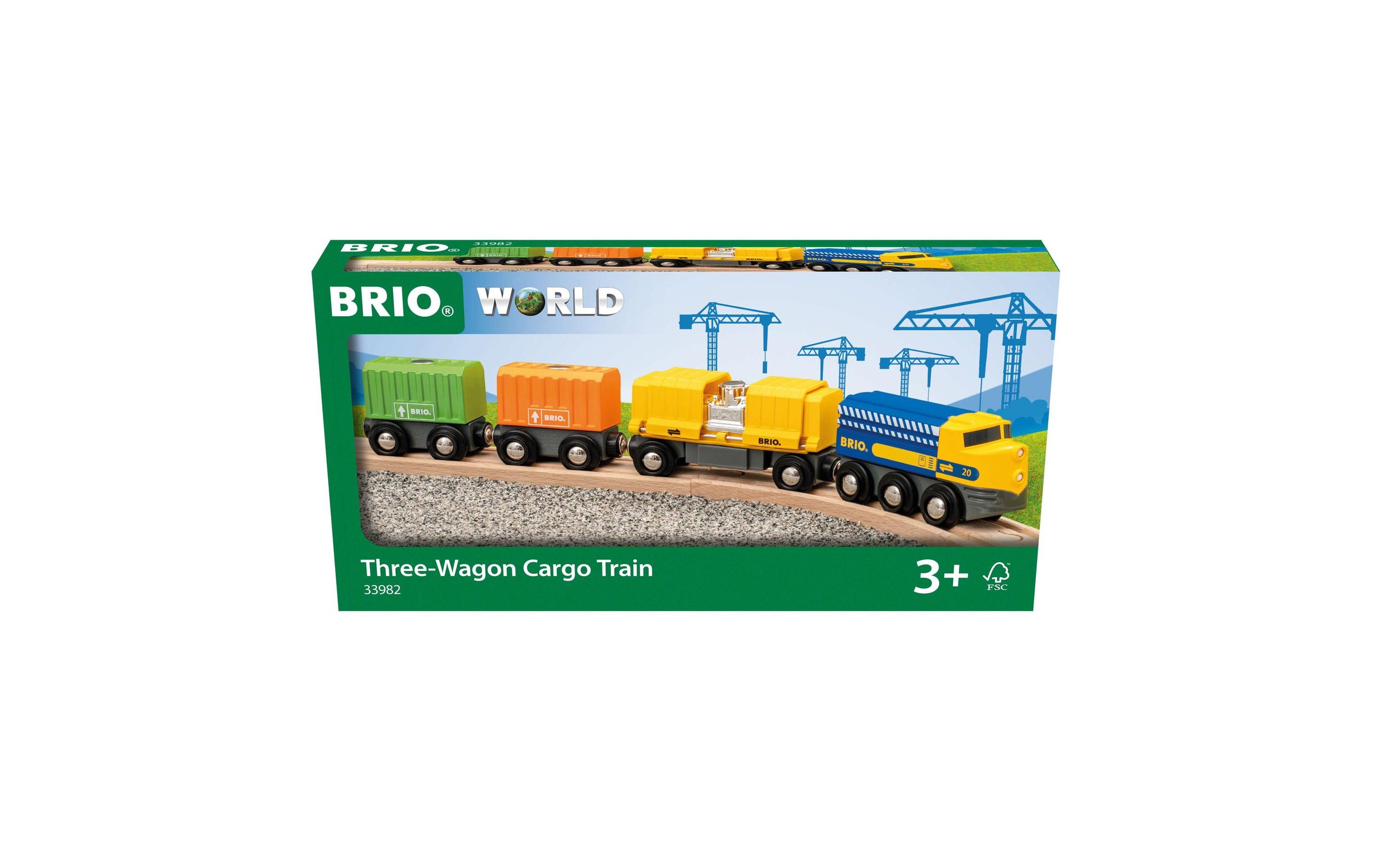 BRIO® Spielzeug-Eisenbahn »Güterzug«