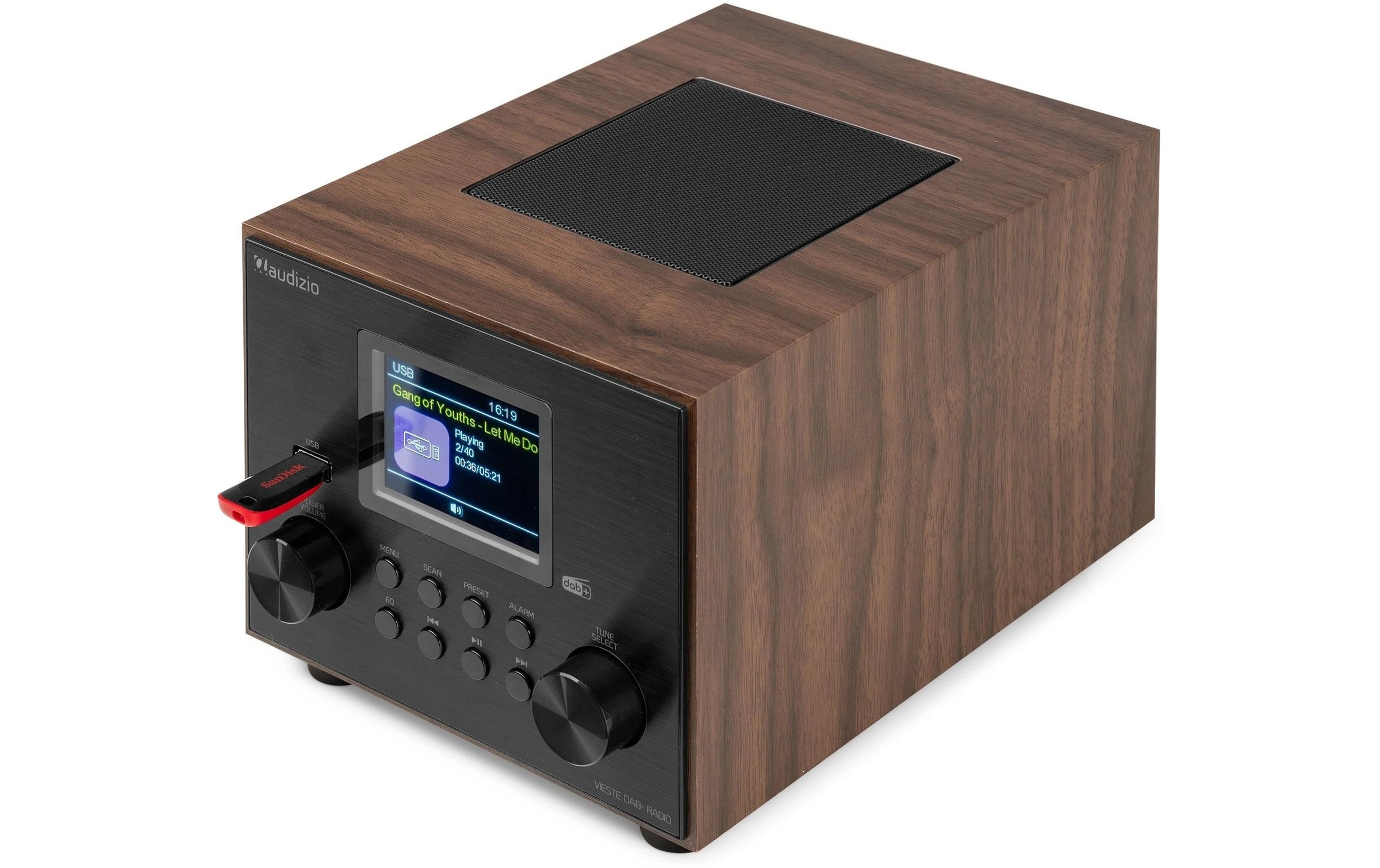 AUDIZIO Digitalradio (DAB+) »Vieste«, (Digitalradio (DAB+)-FM-Tuner)