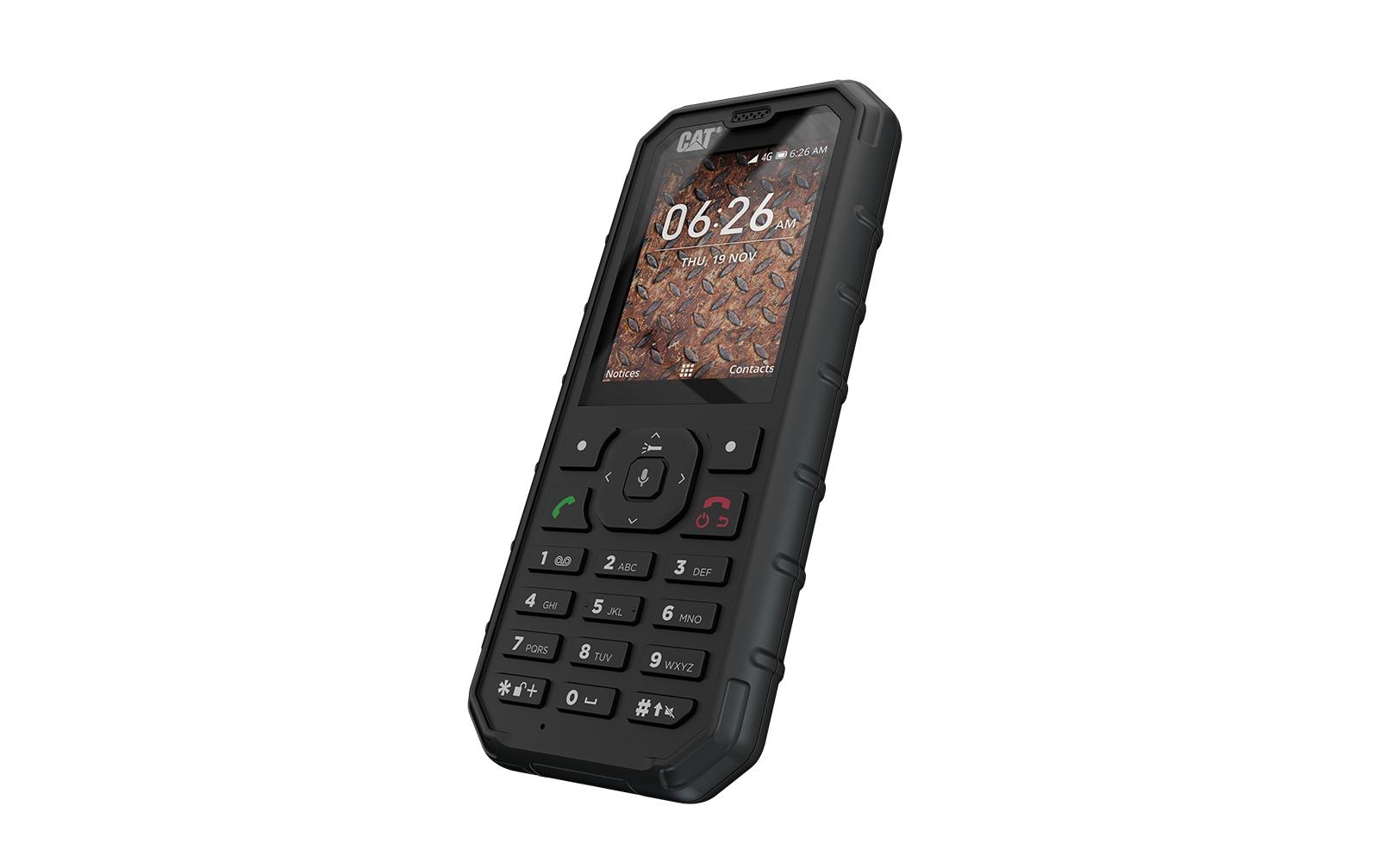 CAT Handy »B35«, schwarz, Wasserdicht bis 1,2 m Tiefe, sturzfest aus bis zu 1,8 m Höhe