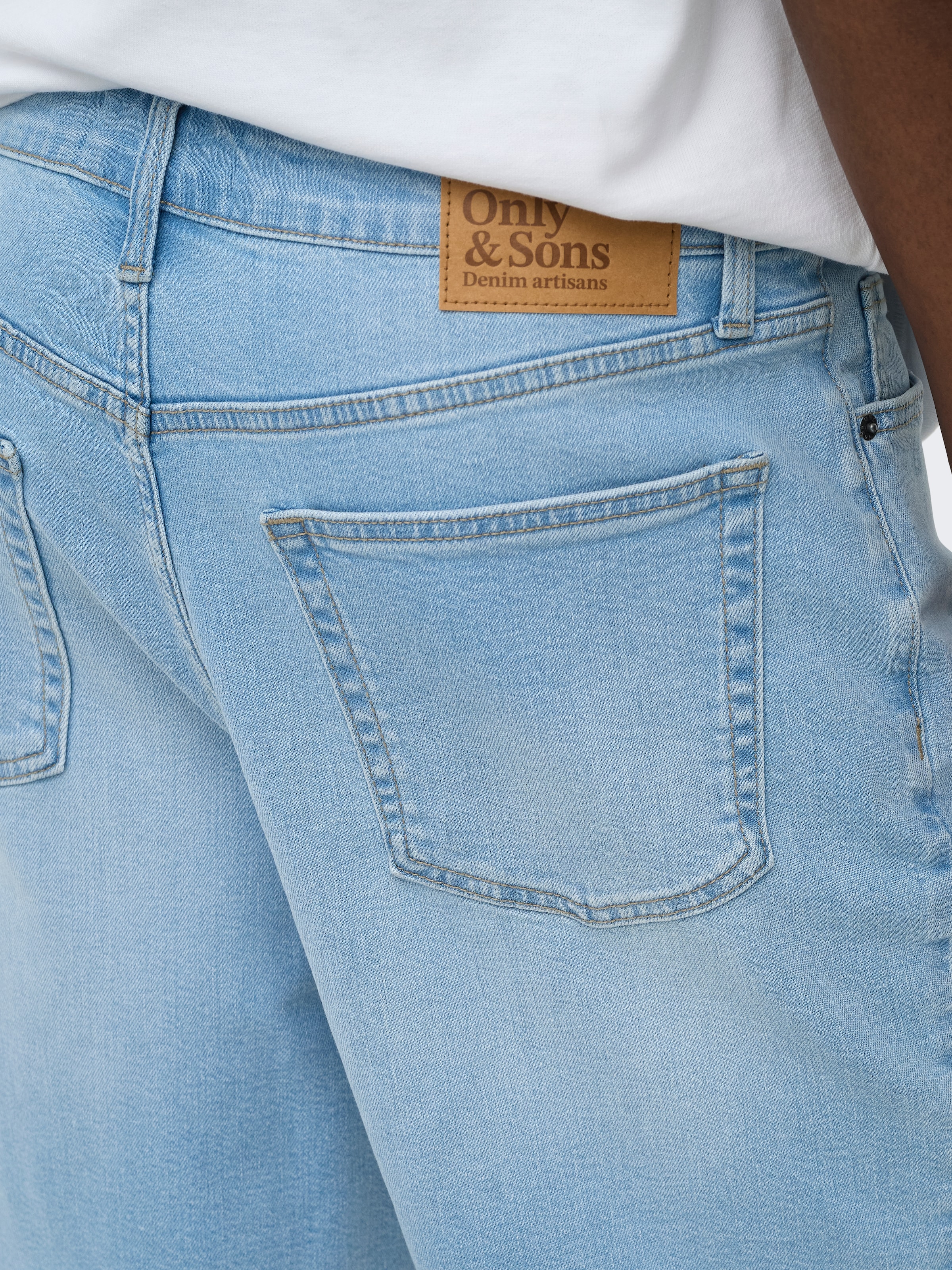 ONLY & SONS Short »ONSFADE STRETCH SHORTS BOX CRO DNM OTL«