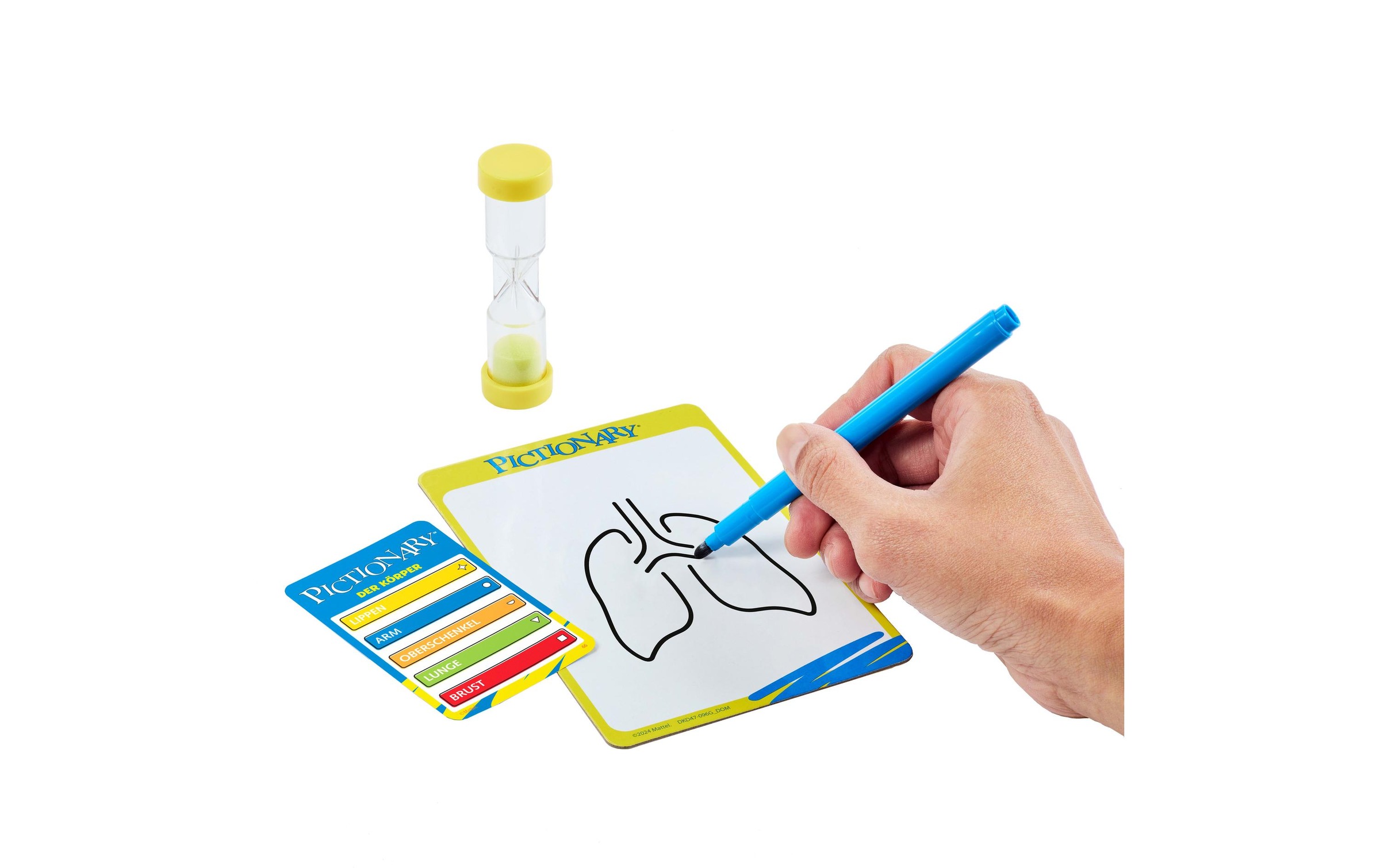 Mattel games Spiel »Familienspiel Pictionary Core, DE«