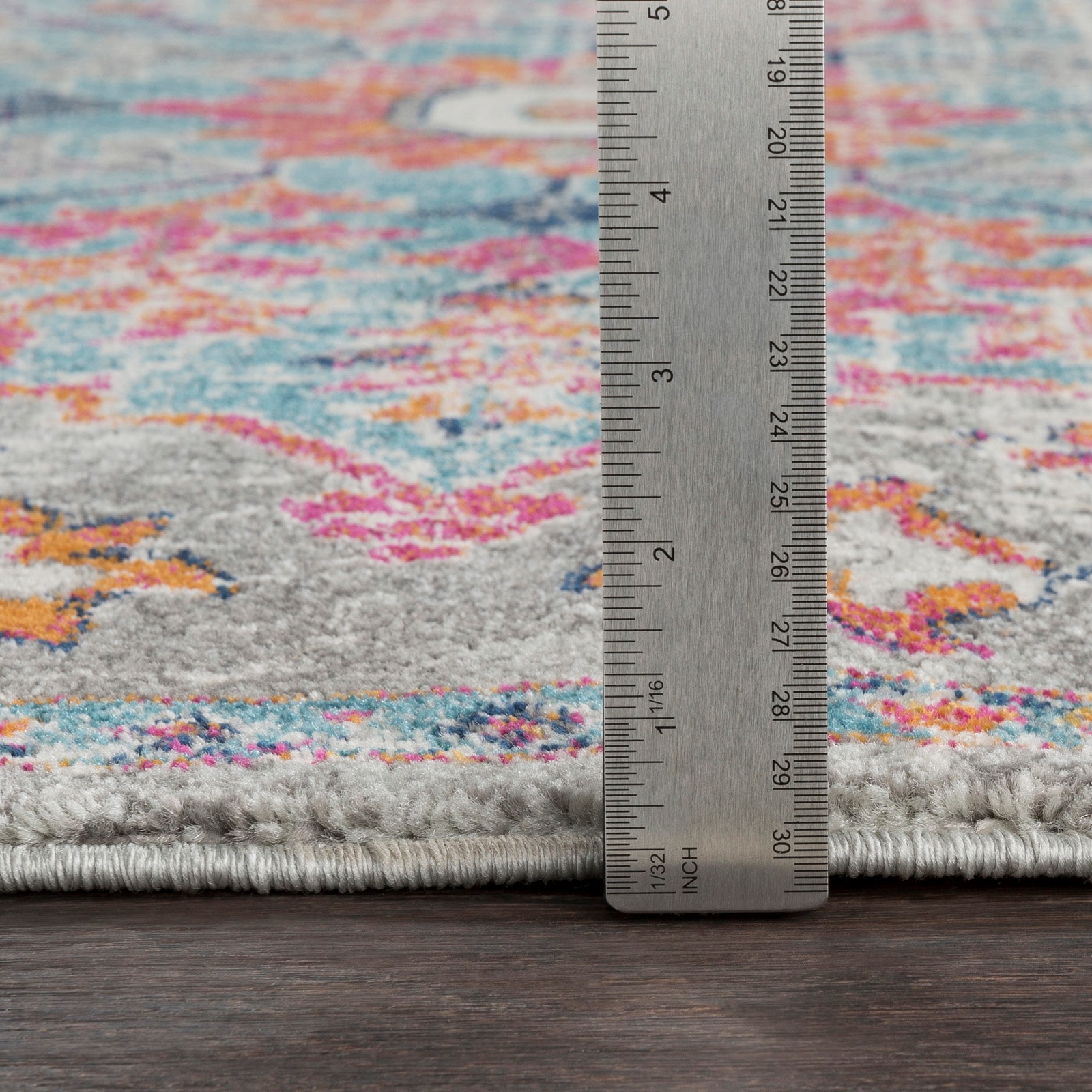 Livabliss Teppich »MUNICH«, rechteckig, 11 mm Höhe, Vintage Orientteppich, Kurzflor Boho Wohnzimmerteppich, Läufer