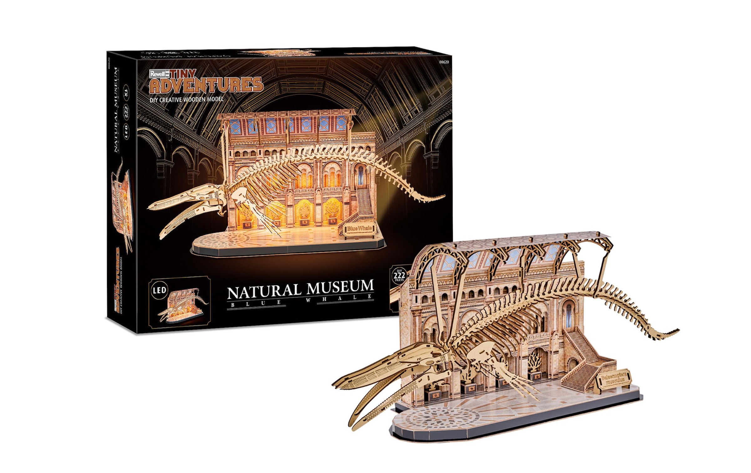 Revell® Modellbausatz »Tiny Adventures – Natural Museum Blue Whale Miniatur«
