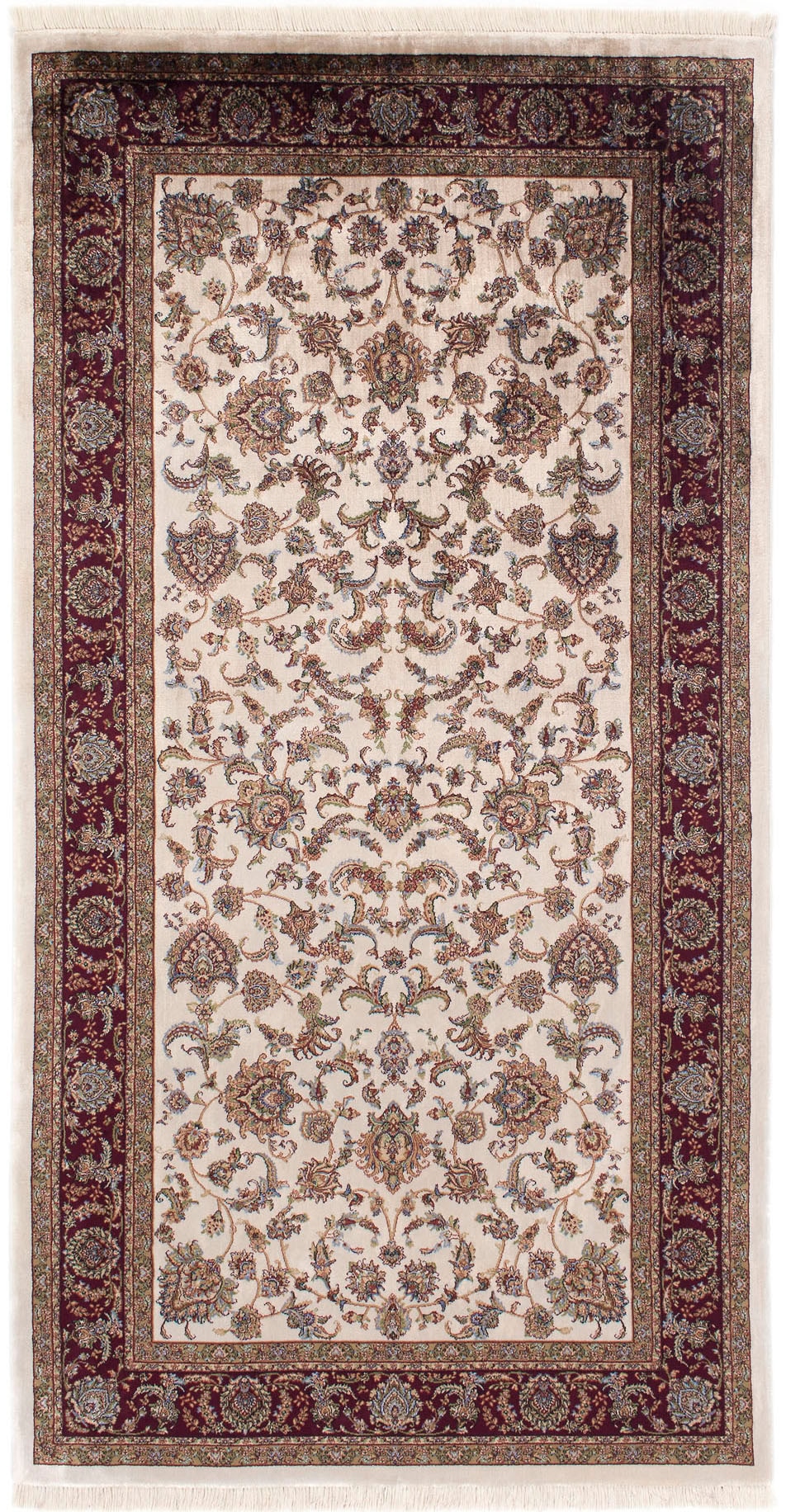 Image of OCI DIE TEPPICHMARKE Teppich "SILK LINE ALLOVER" rechteckig 5 mm Höhe Kurzflor,Seide, hochwertig, Wohnzimmer