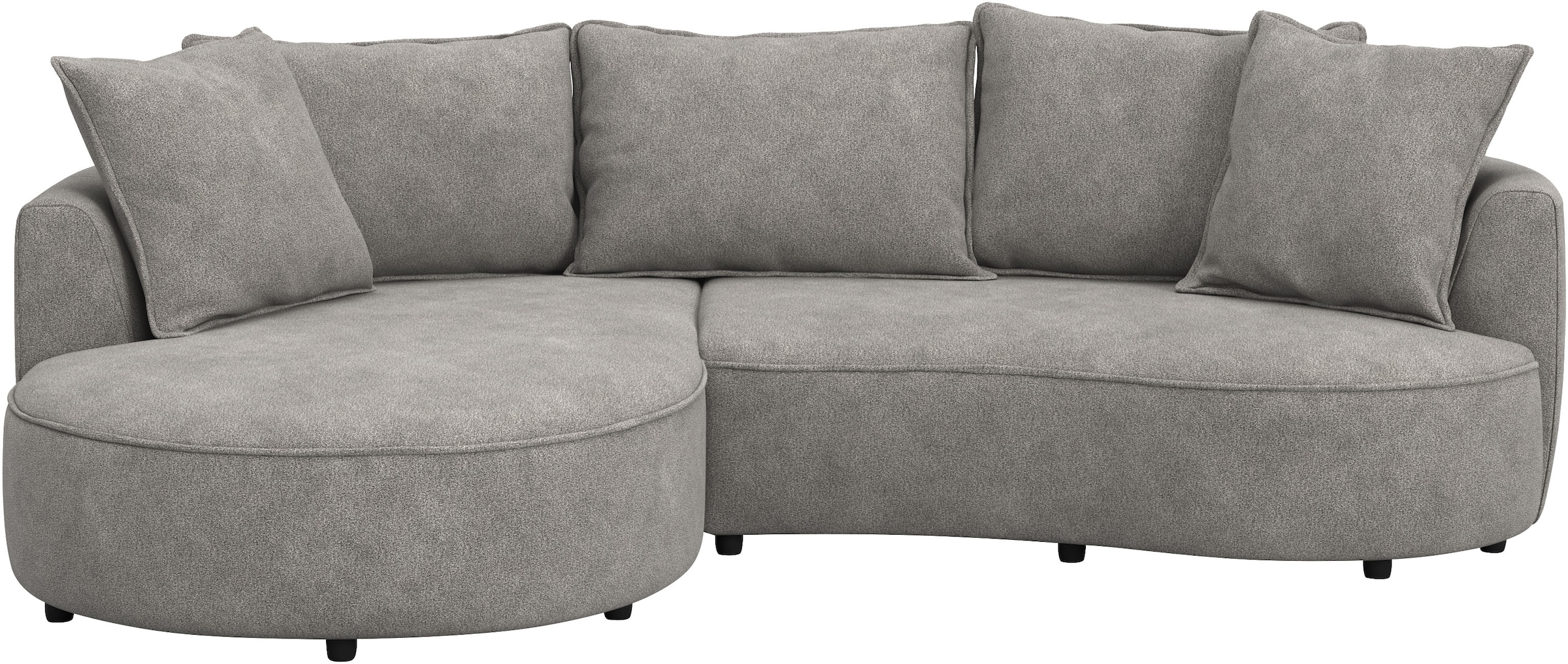 COTTA Canapé d'angle »Sana L-Form, Breite 260 cm« Loungesofa mit Wellenunterfederung