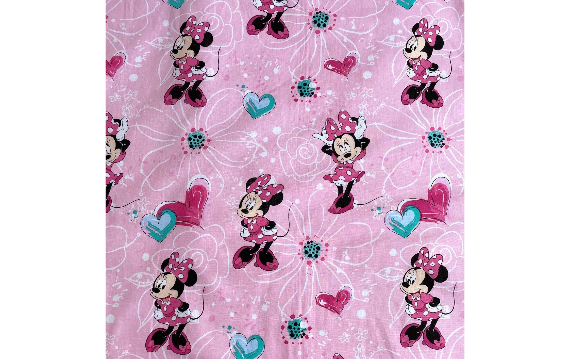 Spannbettlaken »Jerry Fabrics Minnie Flowers 90 x 200 cm«