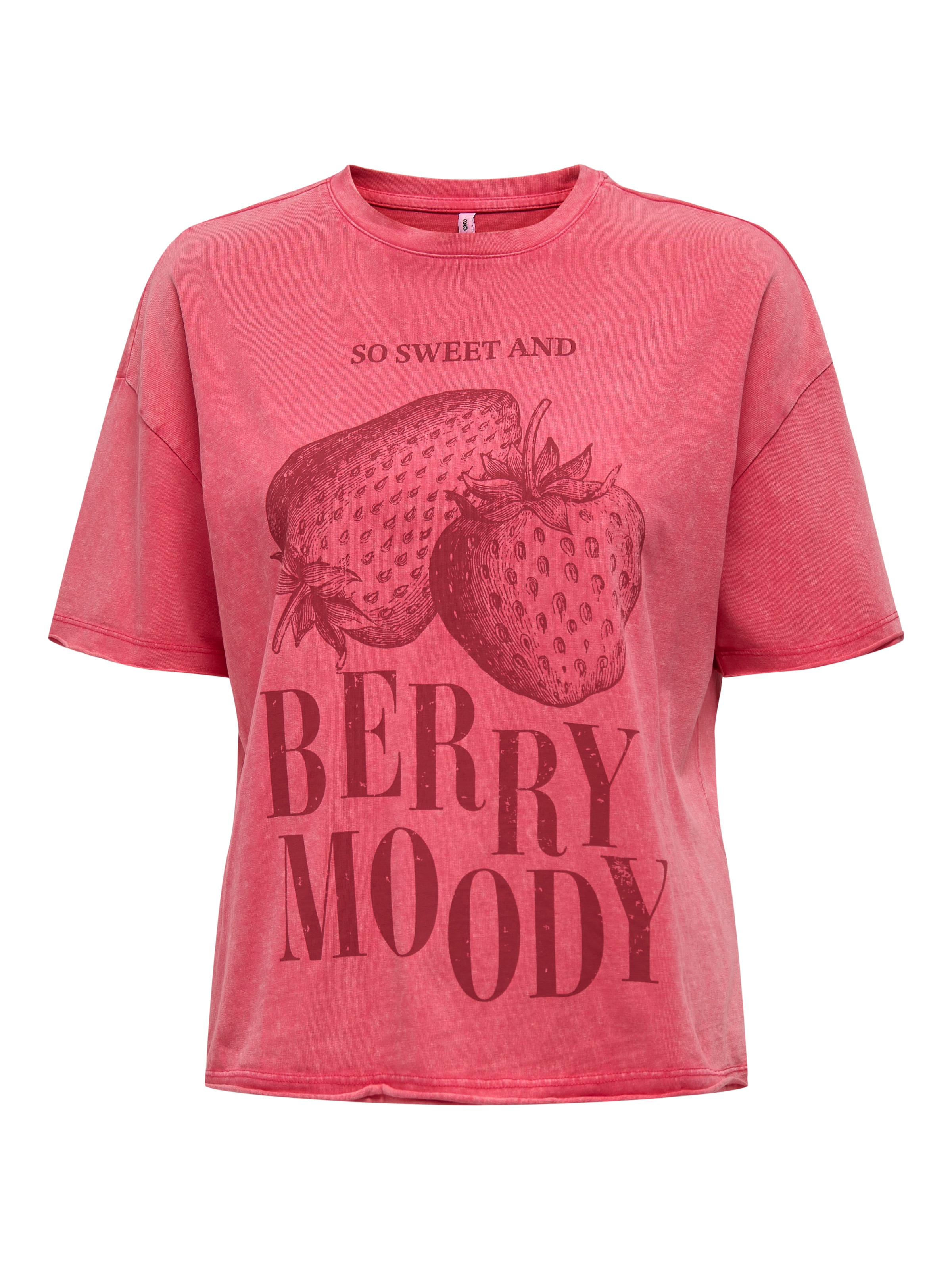 ONLY Kurzarmshirt »ONLKINNA S/S FRUIT TOP BOX JRS«