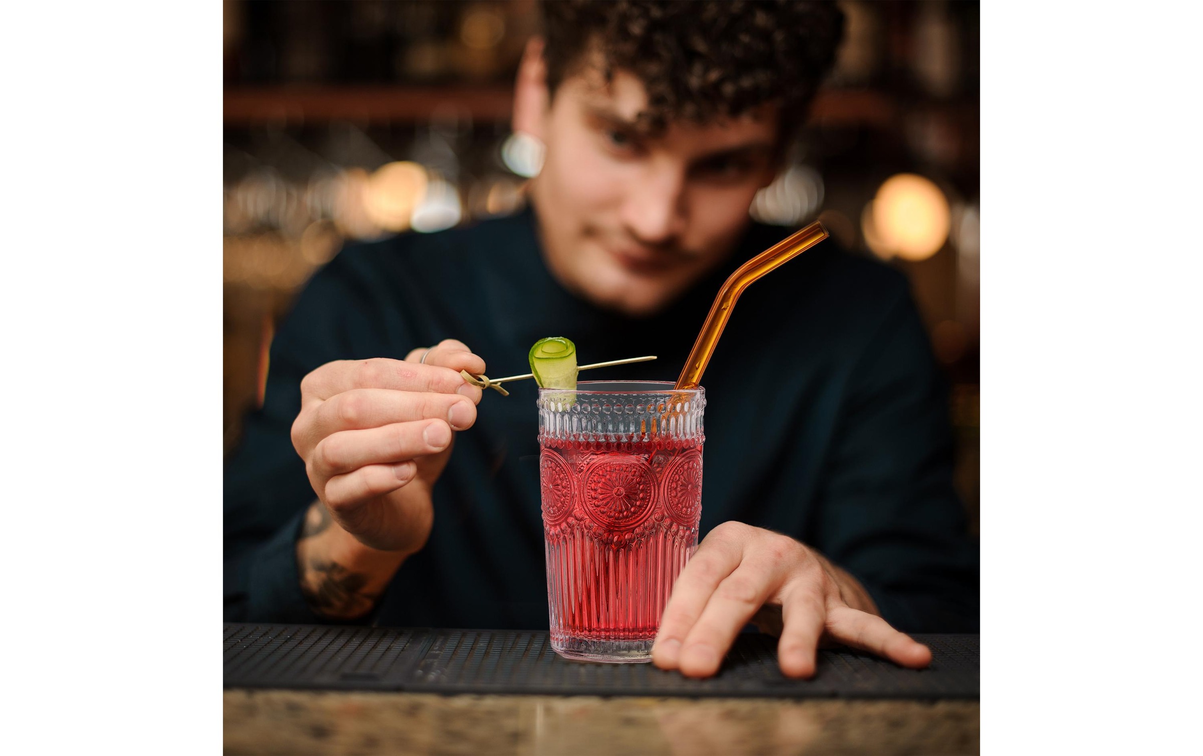 relaxdays Glas »4er Set, 400 ml«
