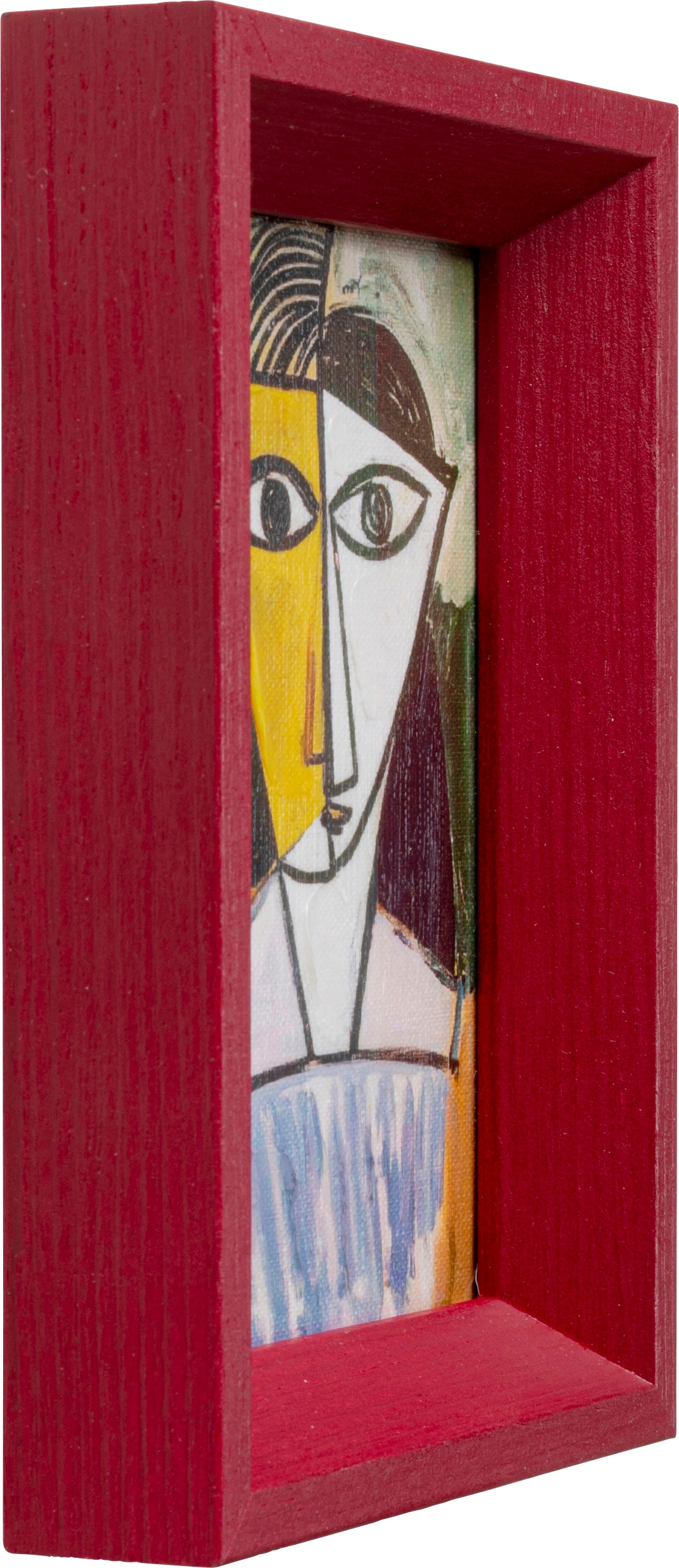 Kare Design Tableau avec cadre »Gerahmtes Bild Portrait Cubism 13x18cm« Ensemble, 3, 3 cuis tlg.