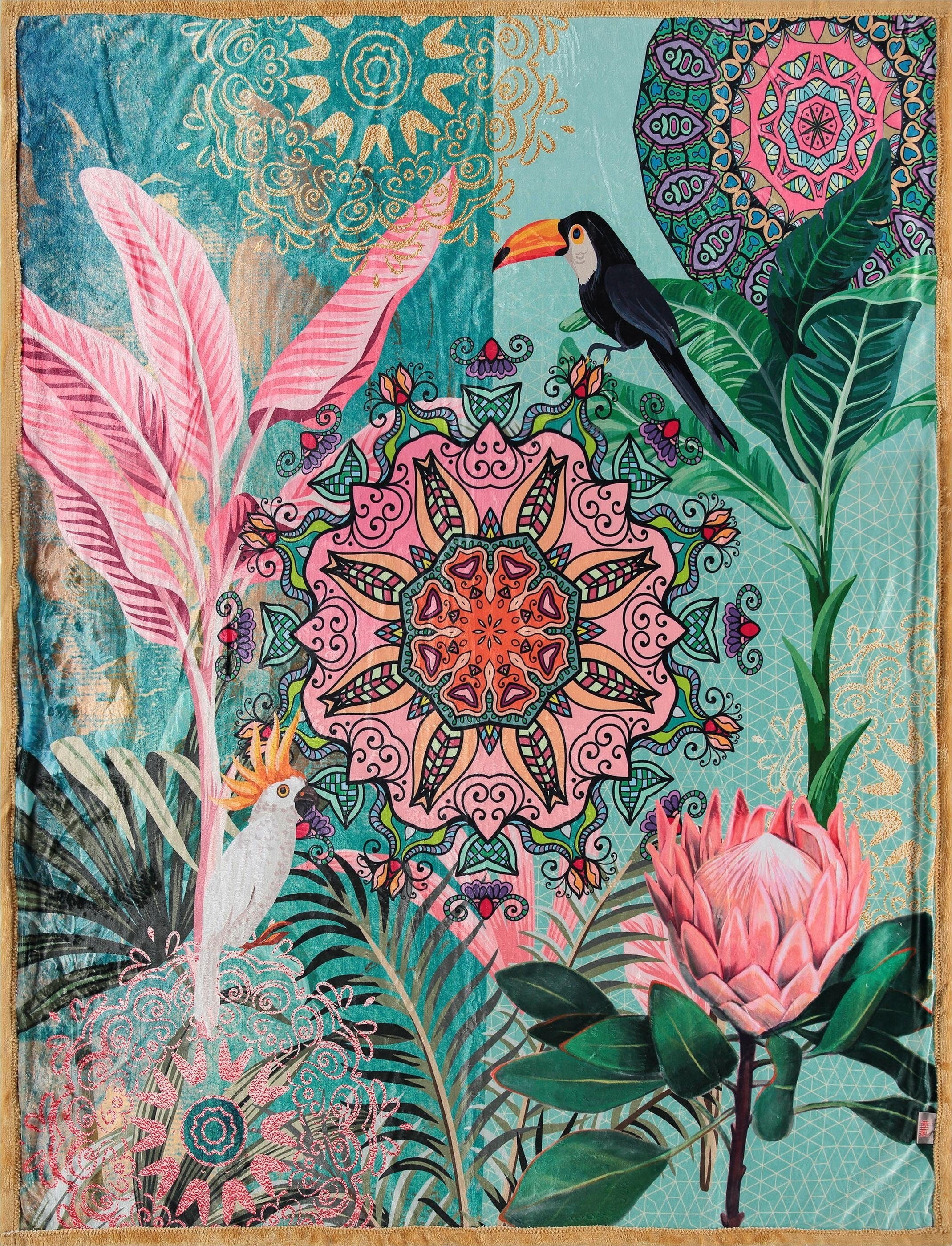 Image of hip Plaid »Sofiya«, mit Mandalas, Kuscheldecke bei Ackermann Versand Schweiz