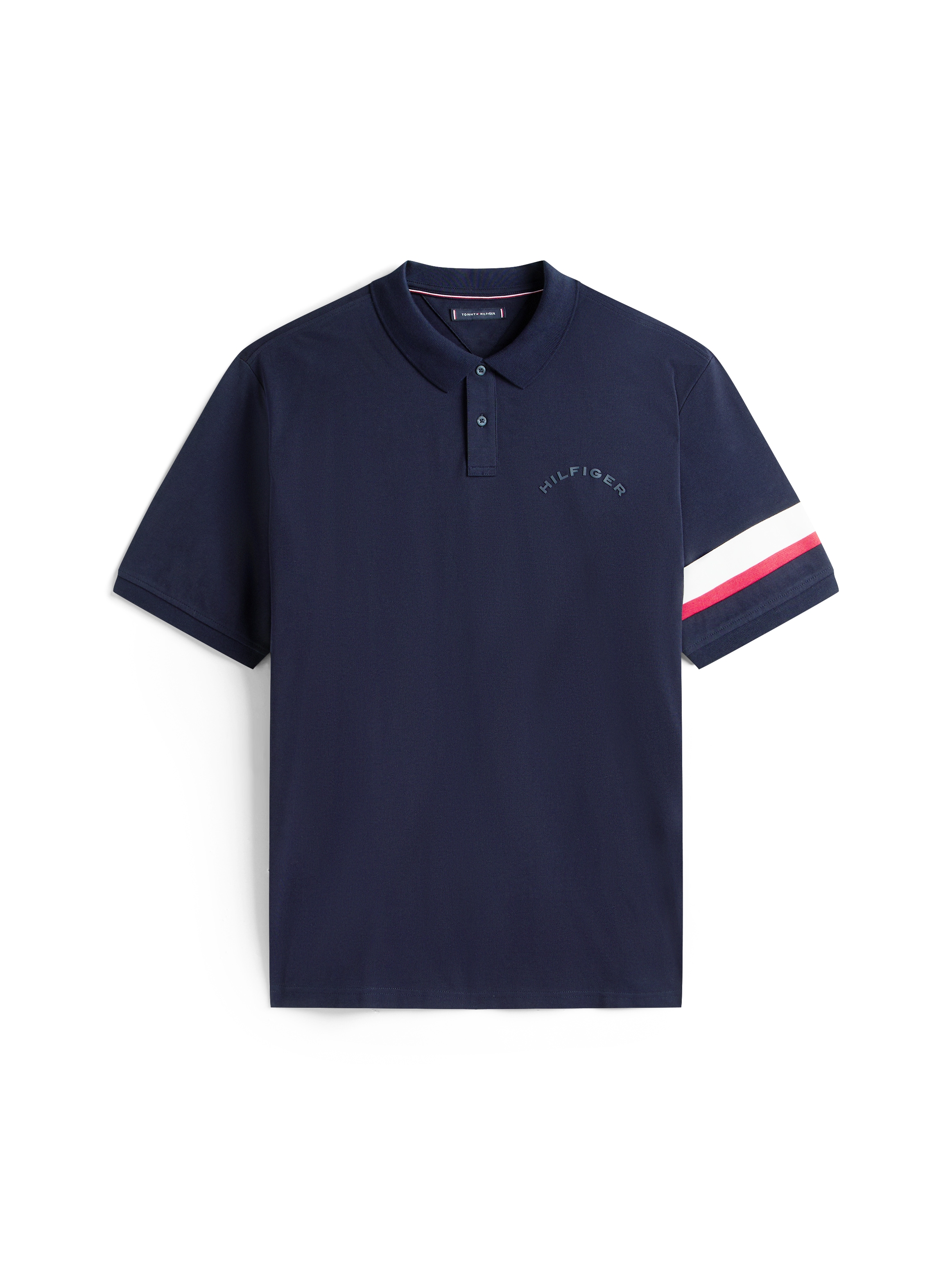 Tommy Hilfiger Big & Tall Poloshirt »SLEEVE TAPE POLO«, Grosse Grössen