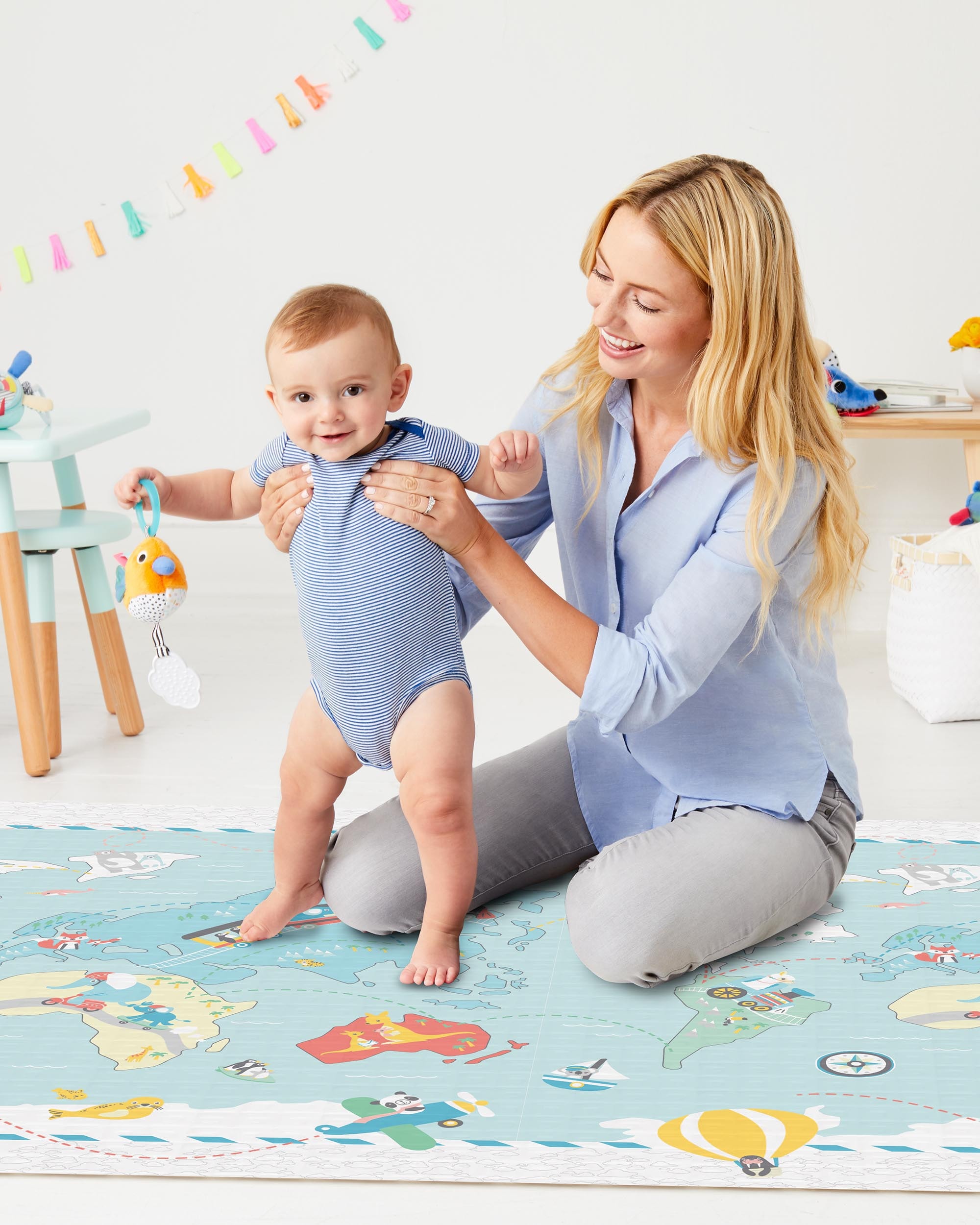 Skip Hop Spielmatte »Doppelseitige Spielmatte Reisefreunde«
