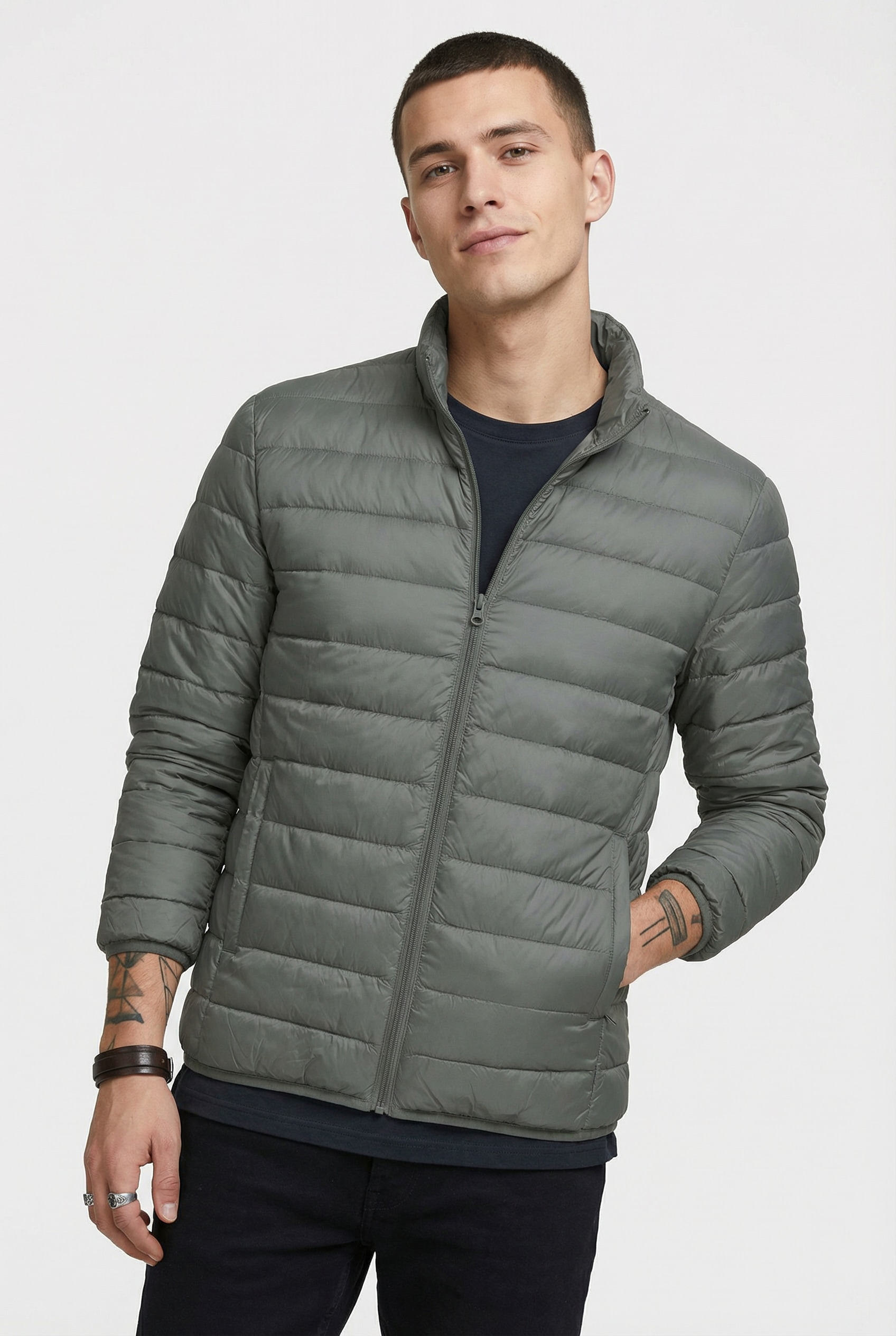 Image of ONLY & SONS Steppjacke "ONSNOA LIGHT JACKET OTW CS OTL" mit Kapuze