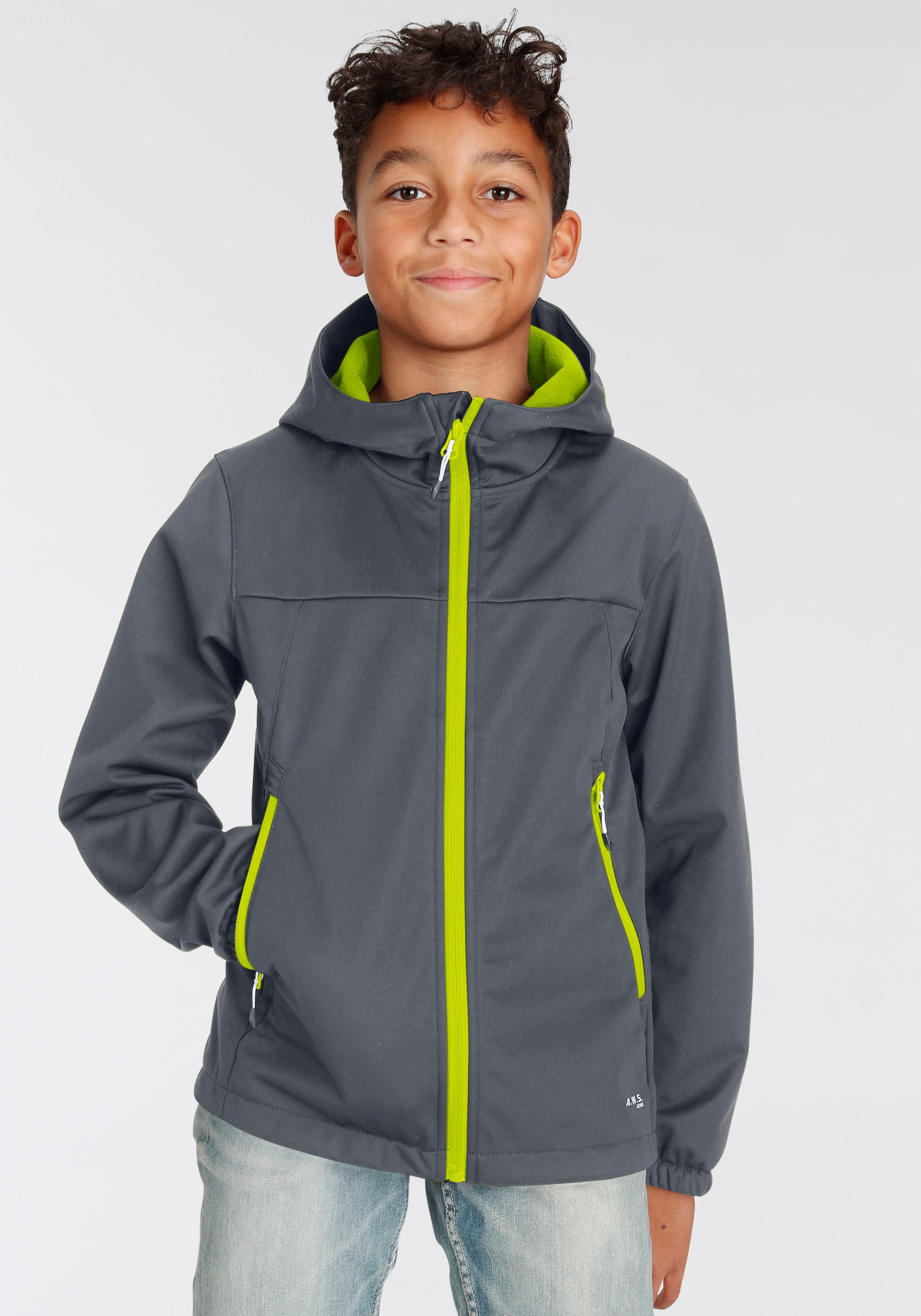 Icepeak Softshelljacke »KLINE«, (1 St.), mit Kapuze