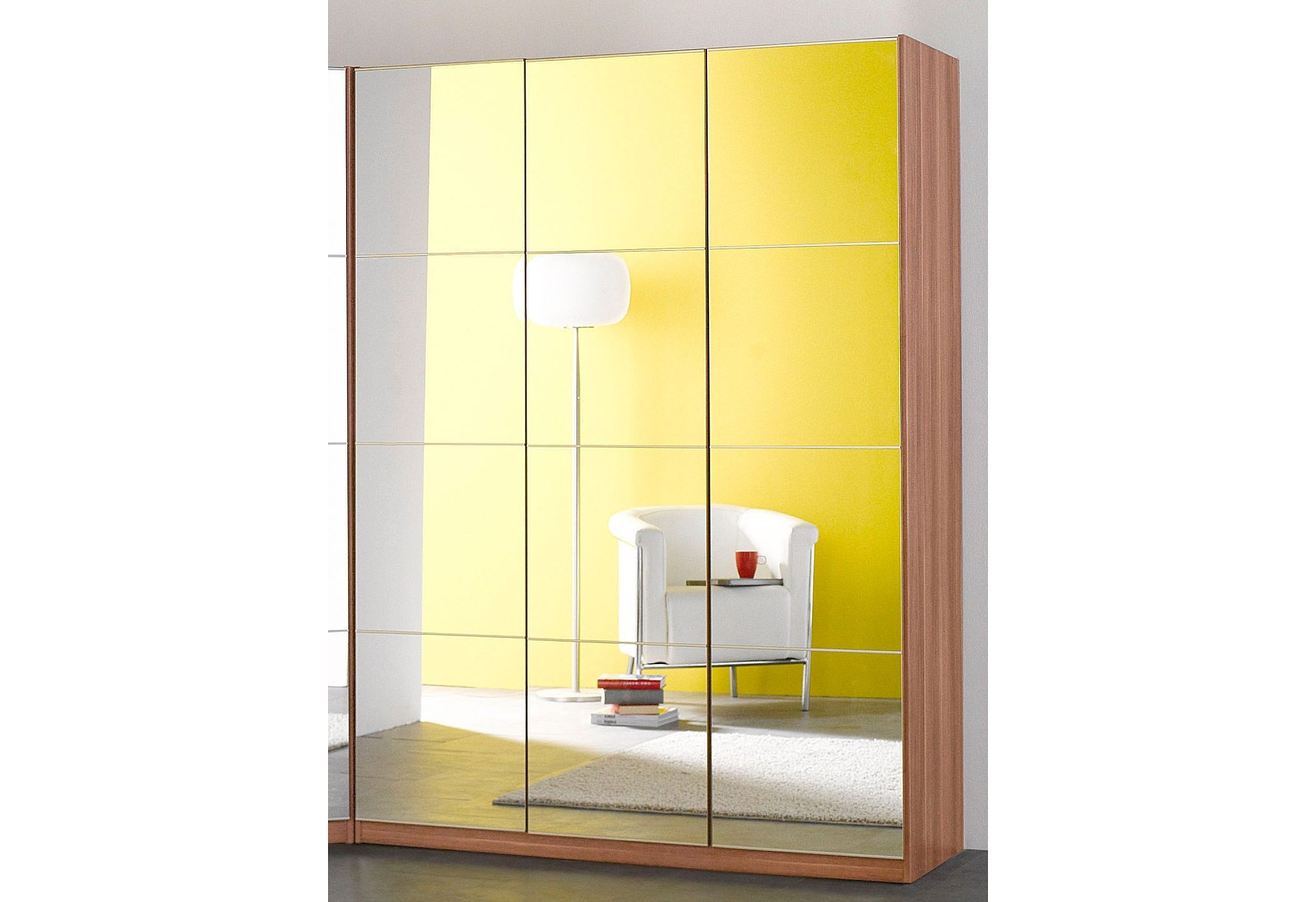 priess Kleiderschrank »Malaga«, mit Spiegelfront