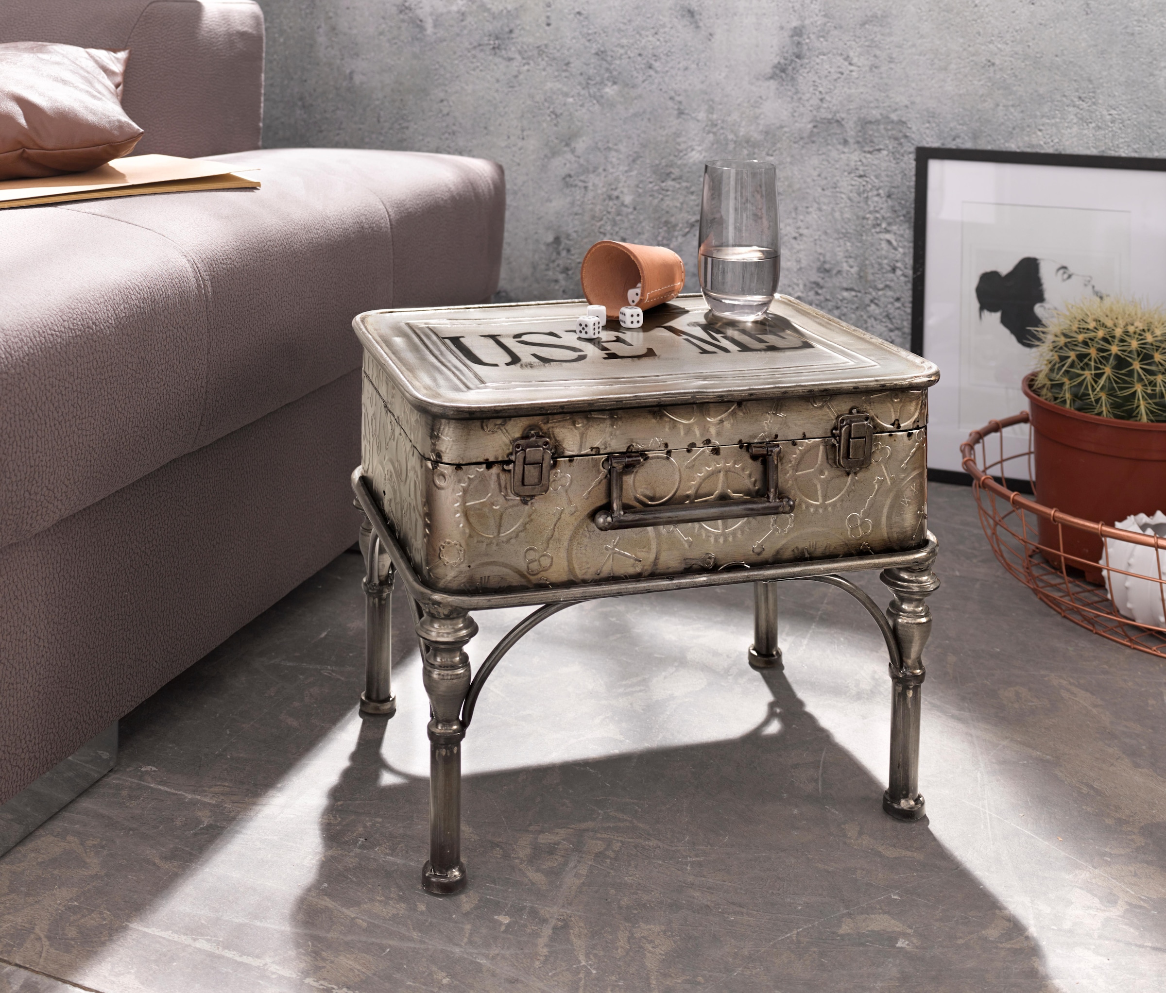 Home affaire Couchtisch »Use me« aus Metall