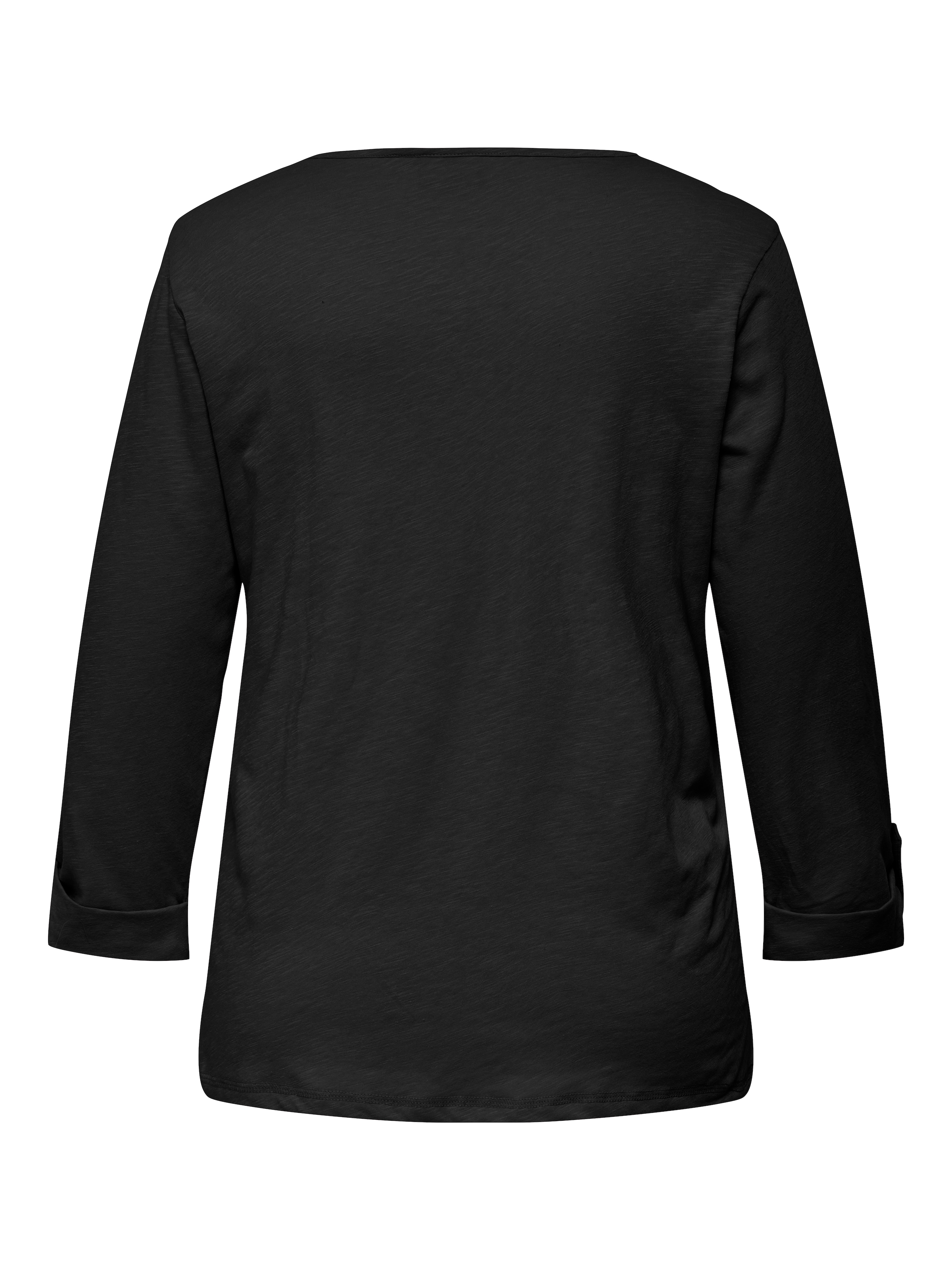 ONLY CARMAKOMA 3/4-Arm-Shirt »CARSLUB 3/4 O-NECK FOLD UP TO JRS BS«