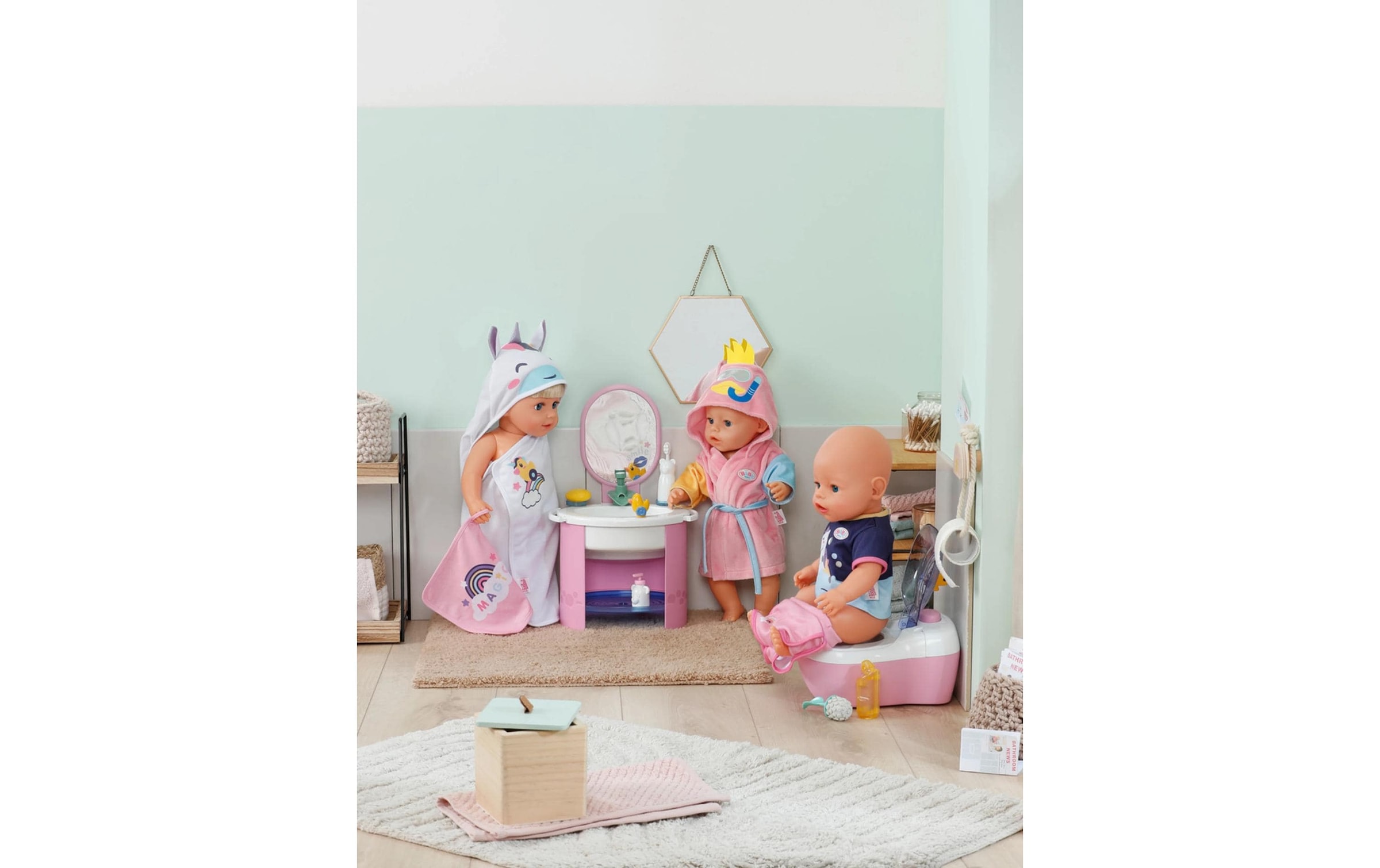 Baby Born Set d'accessoires de poupées »Handwaschbecken«