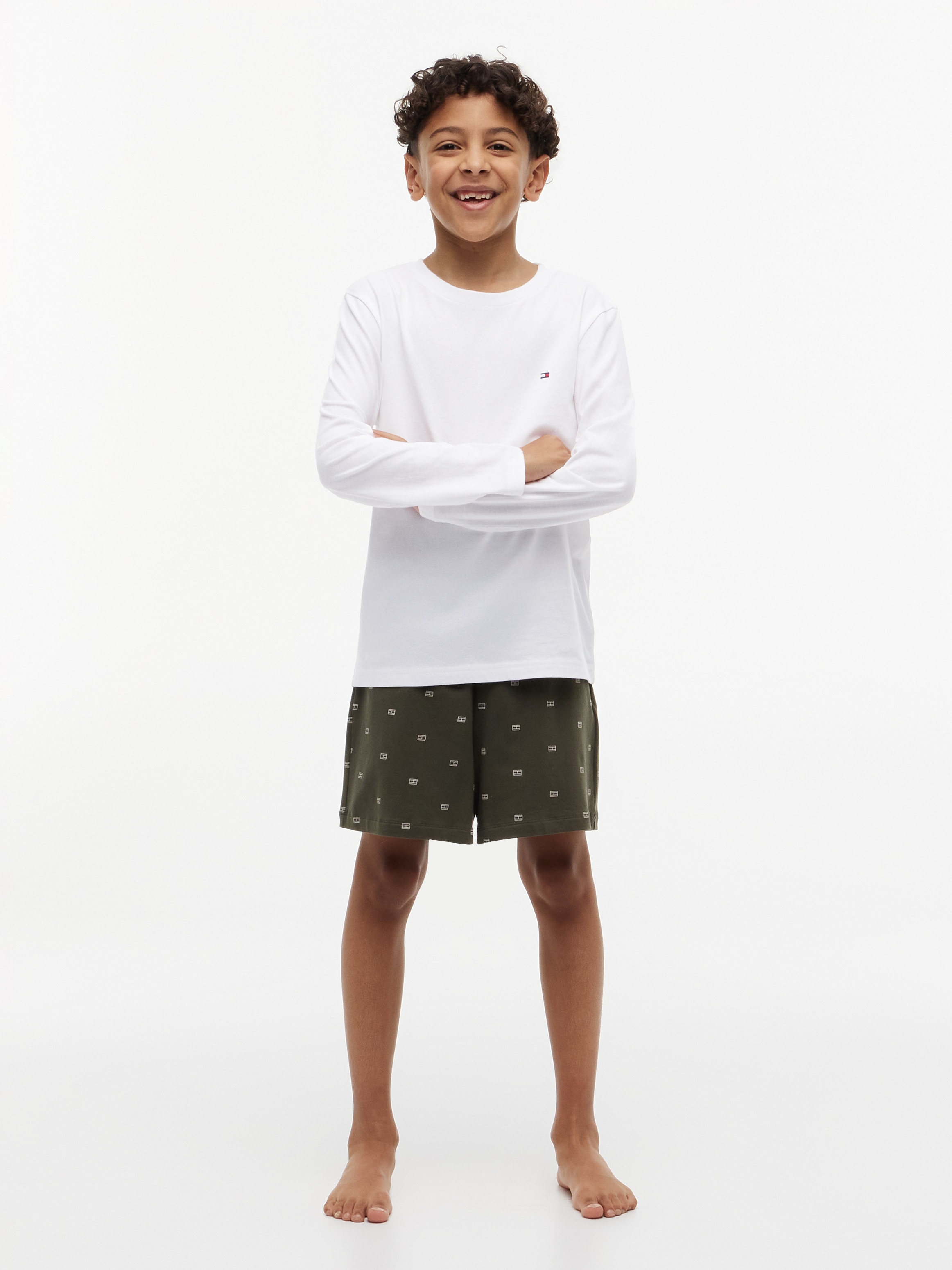 Tommy Hilfiger Underwear T-shirt à manches longues »2P CN TEE LS« Paquet, pack de 2, 2 avec étiquette de marque