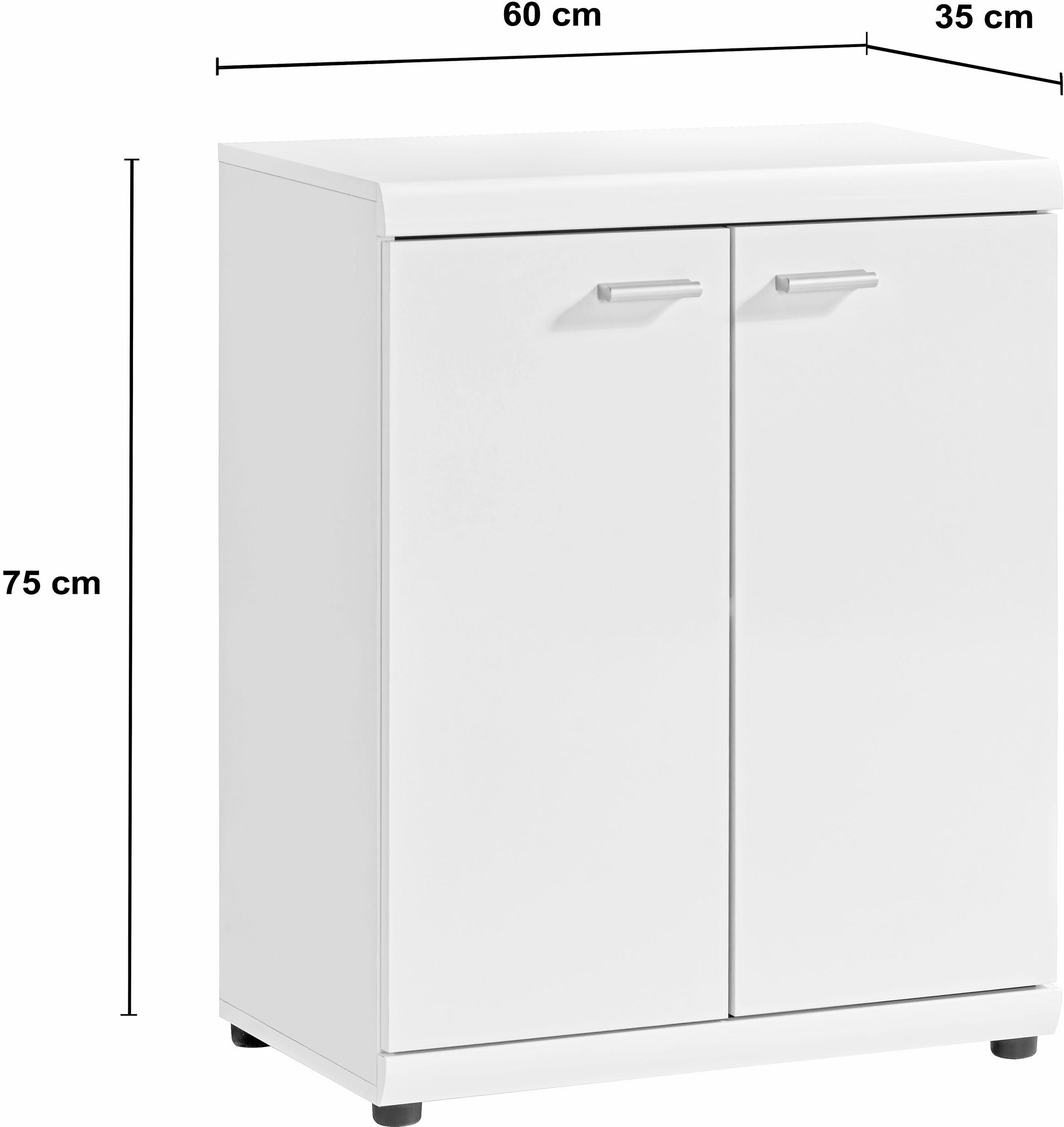 Procontour Sideboard »Sun BESTSELLER!«, Höhe 74cm, mit variabel verstellbaren Einlegeböden