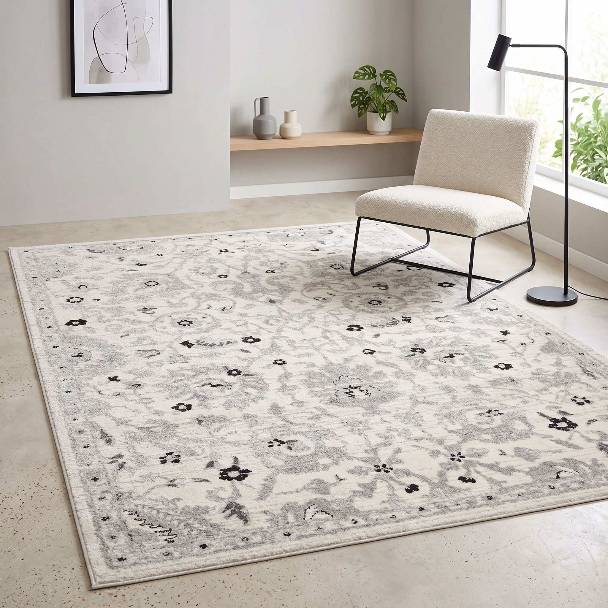 GOODproduct Teppich »Yasmin, orientalisches Design« rechteckig 12 mm Höhe Vintage-Look, Orient-Optik, mehrfarbig, Wohnzimmer, Schlafzimmer