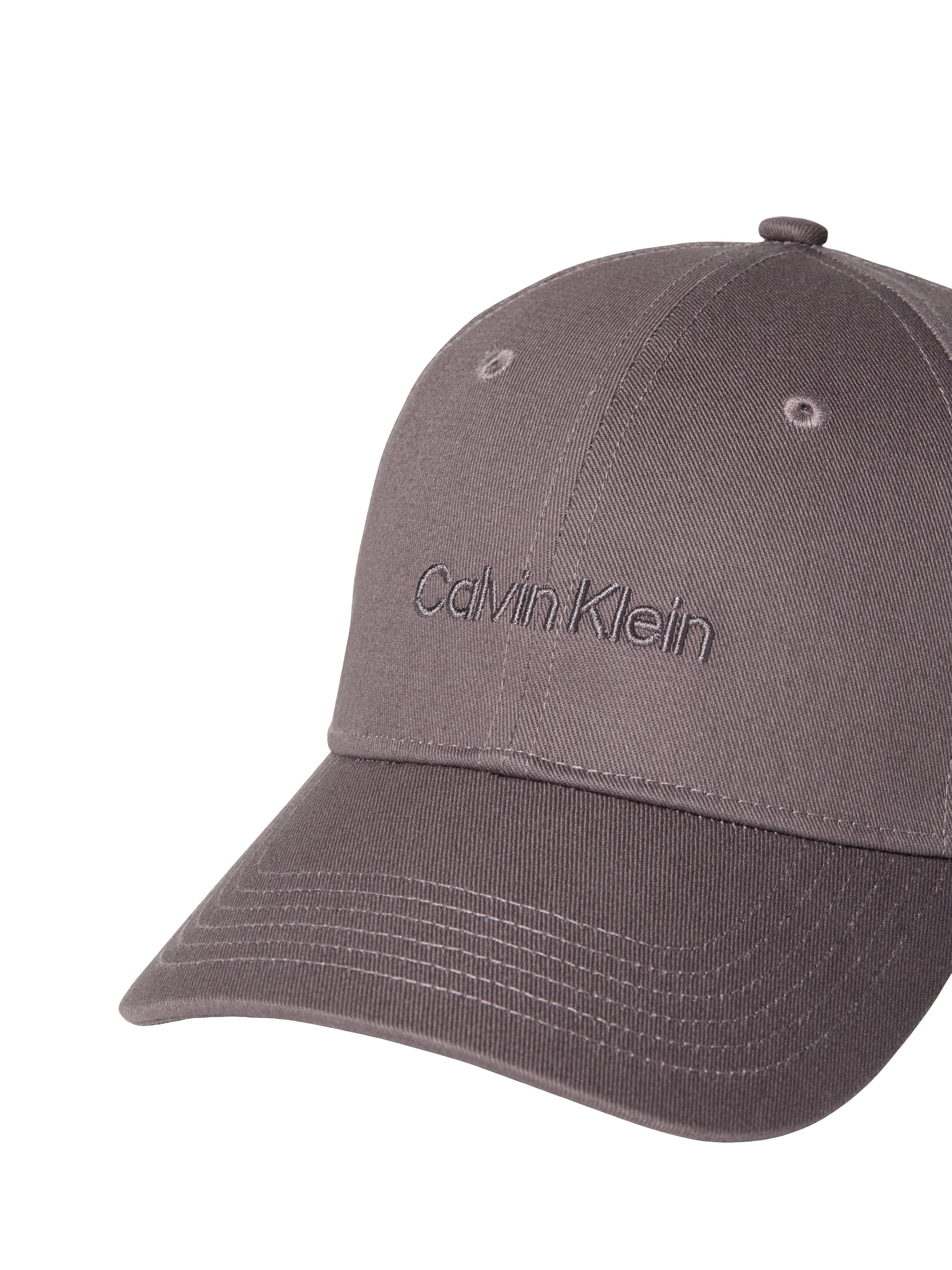 Calvin Klein Baseball Cap »LOGO EMBROIDERY BASEBALL CAP« Mit festem Schirm