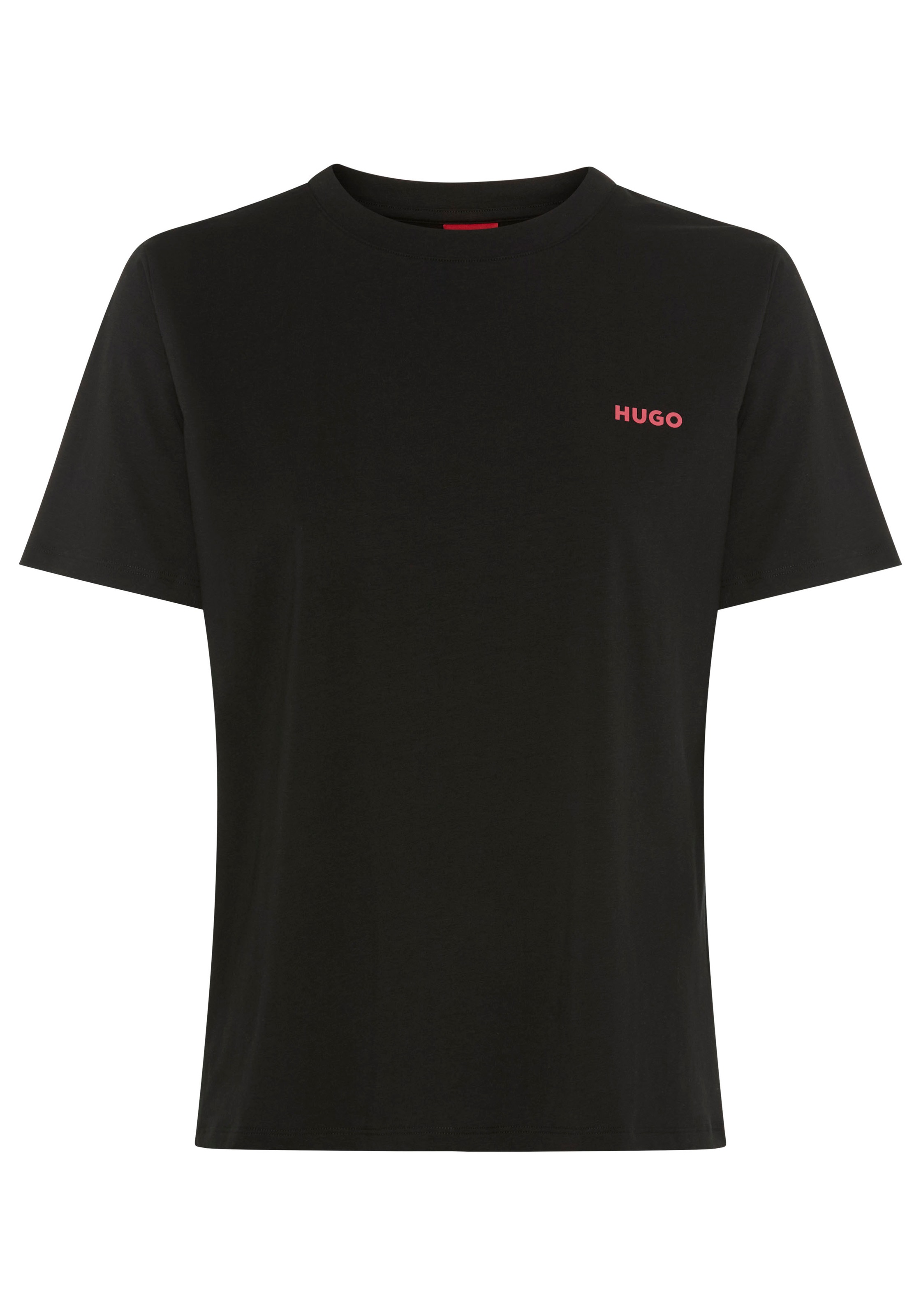 HUGO Underwear T-shirt mit rundem Ausschnitt, regular fit, toniges Markenlogo