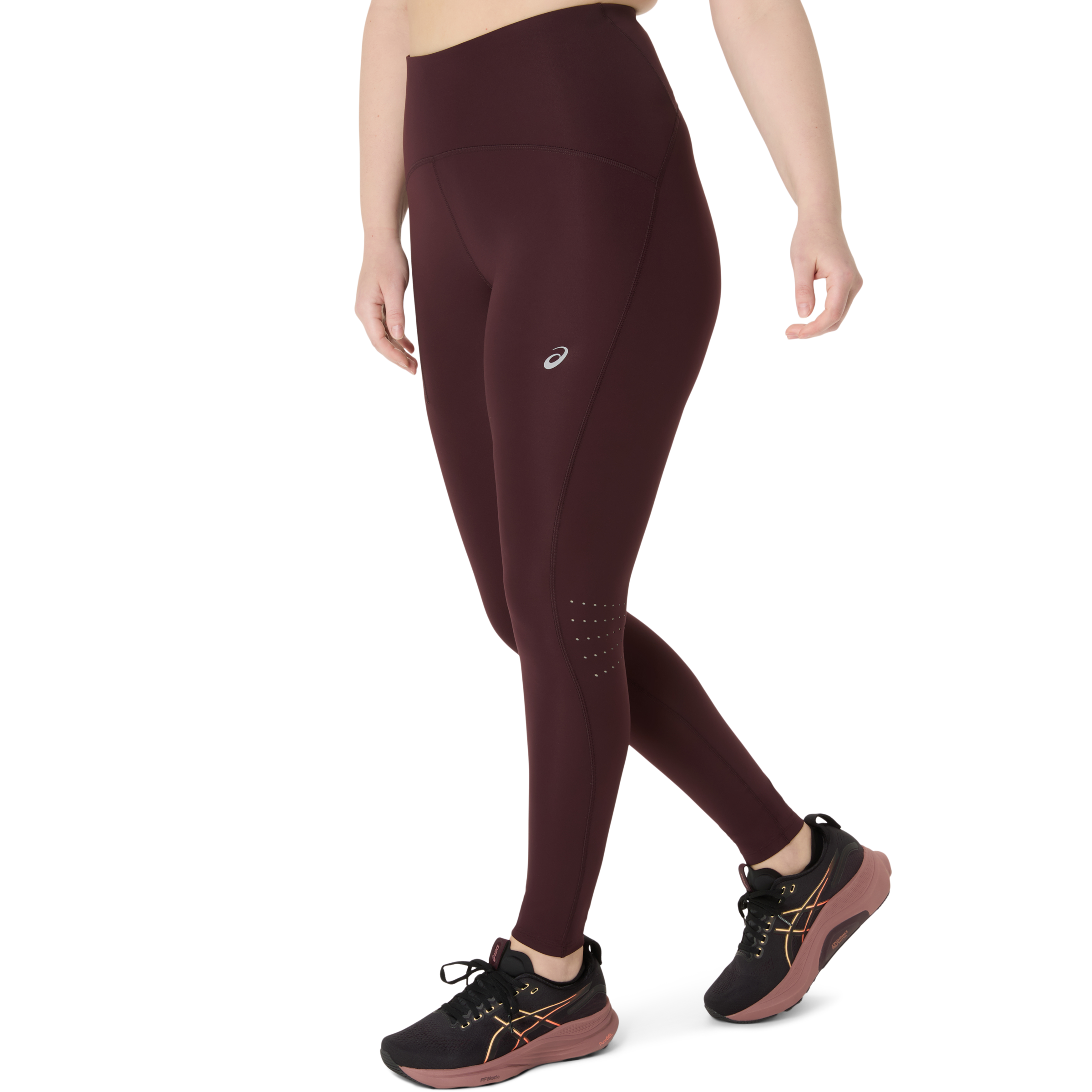 Asics Cuissards de course »ROAD HIGH WAIST TIGHT«  Séchage rapide, respirant, réfléchissant