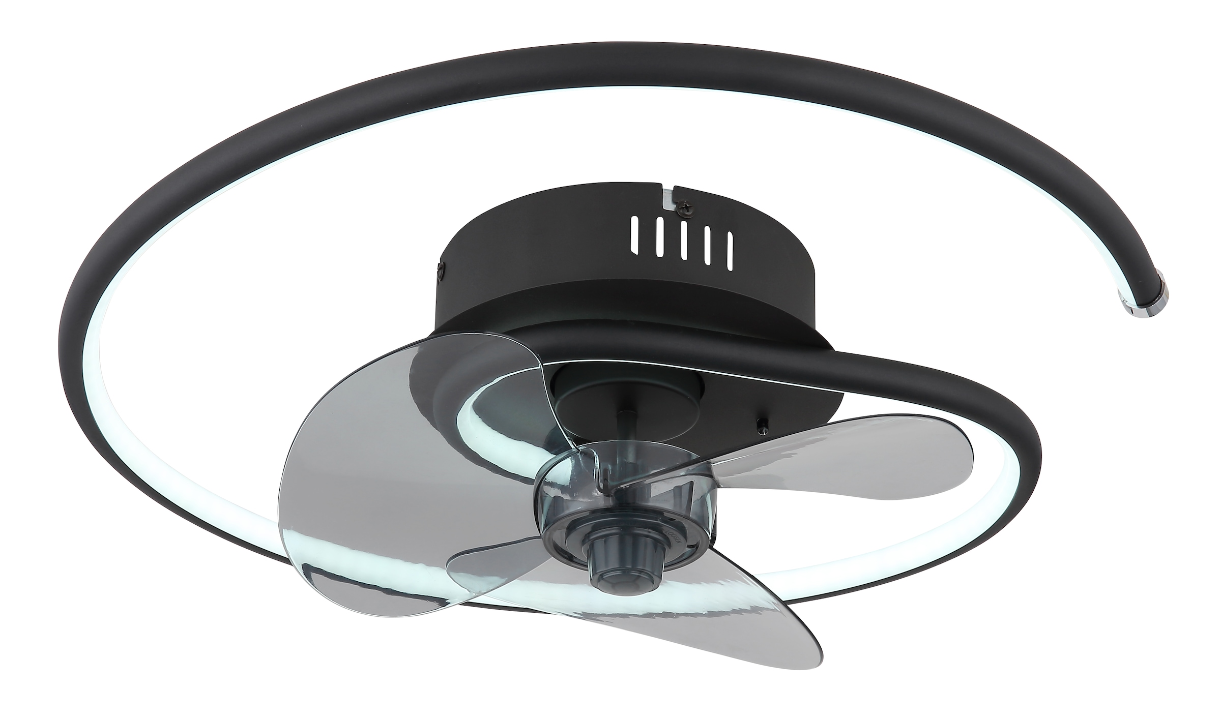 GLOBO LIGHTING Deckenleuchte »KOREN« LED-Modul 1 Stk. warmweiss - kaltweiss Deckenventilator, Deckenlampe, moderner Ventilator