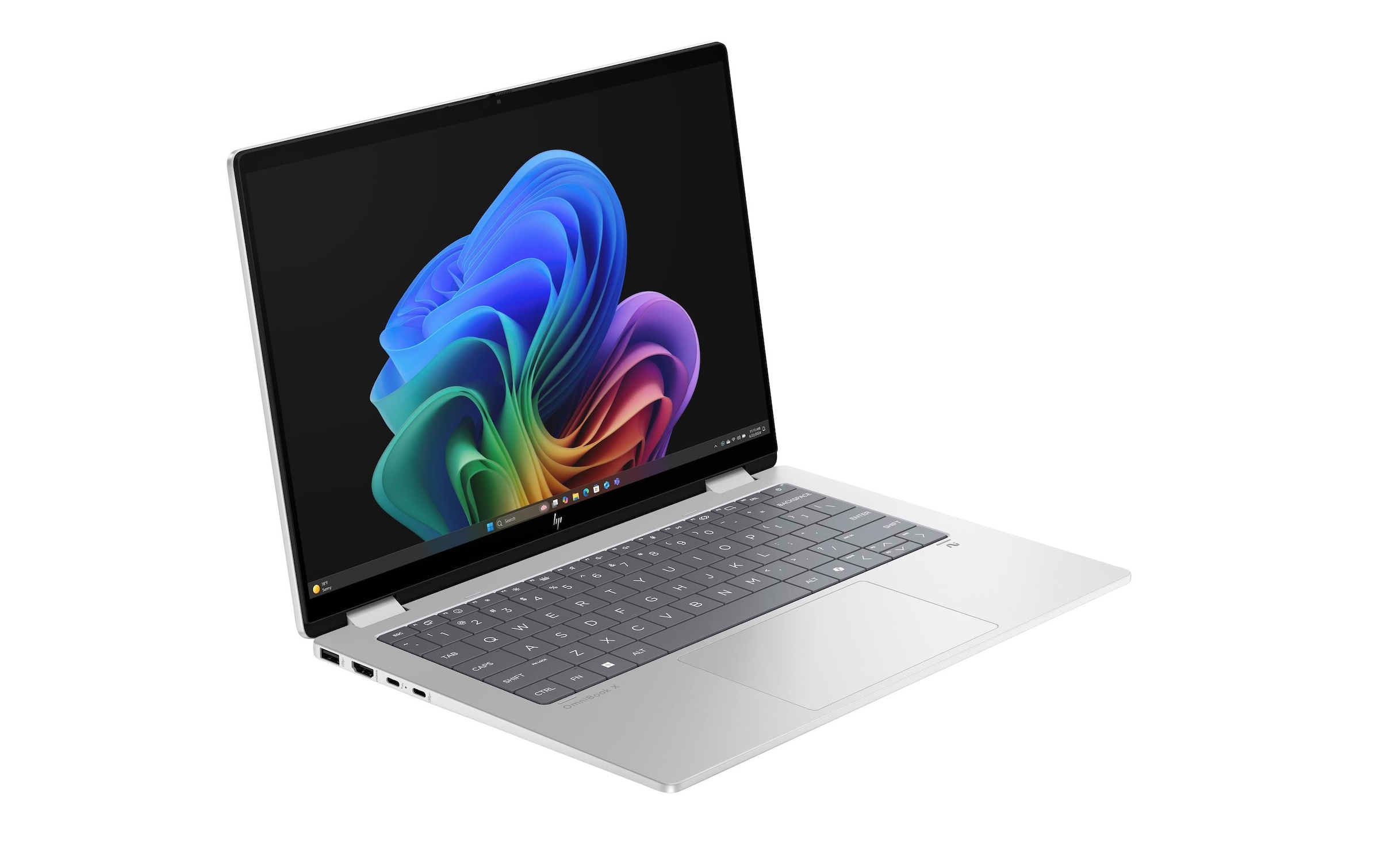 HP Convertible Notebook »Omnibook X Flip 14 Next Gen AI PC BJ3H2EA«, / 14 Zoll, AMD, Ryzen, Radeon