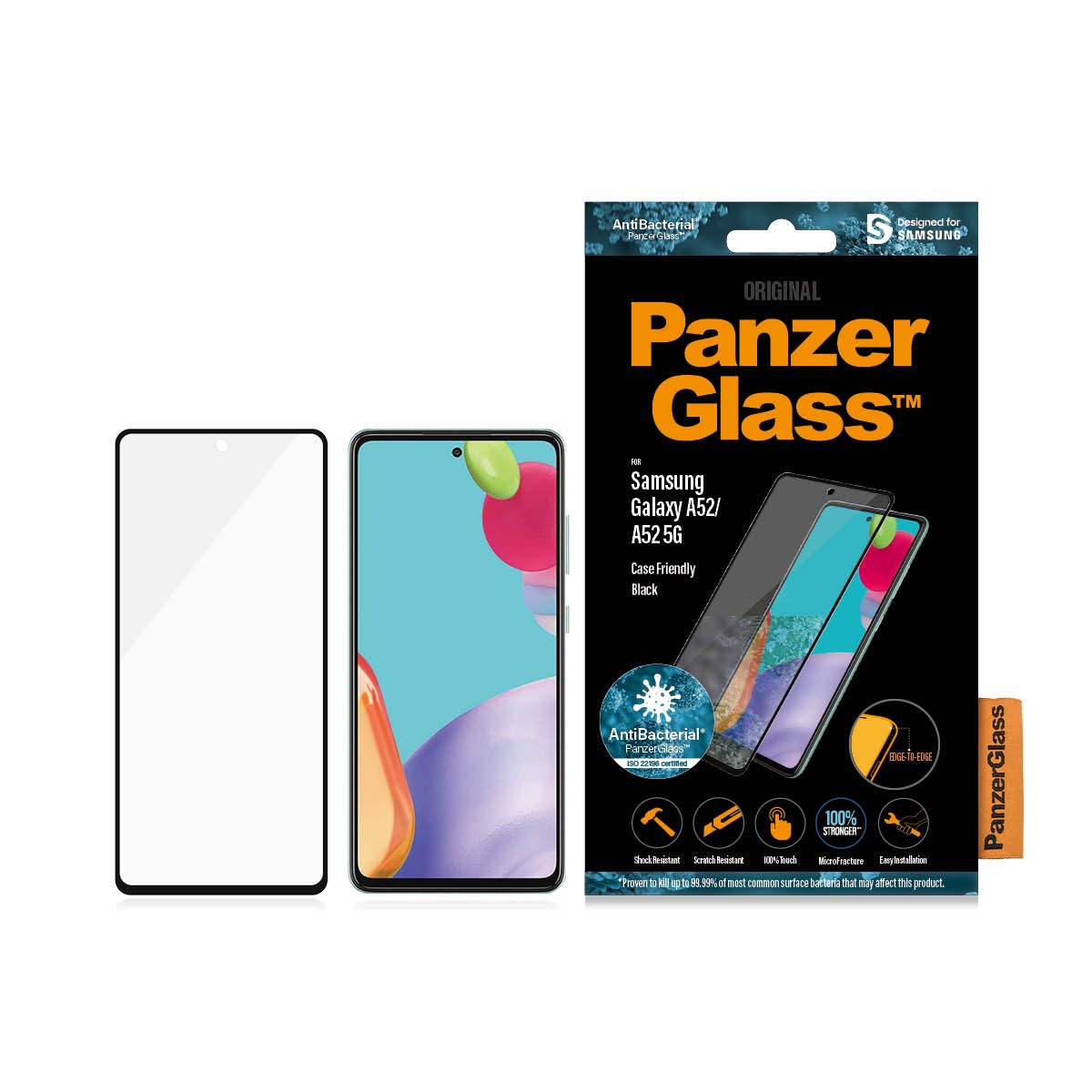 Image of PanzerGlass Displayschutzfolie »7253«, für Galaxy A52/ A52 5G bei Ackermann Versand Schweiz