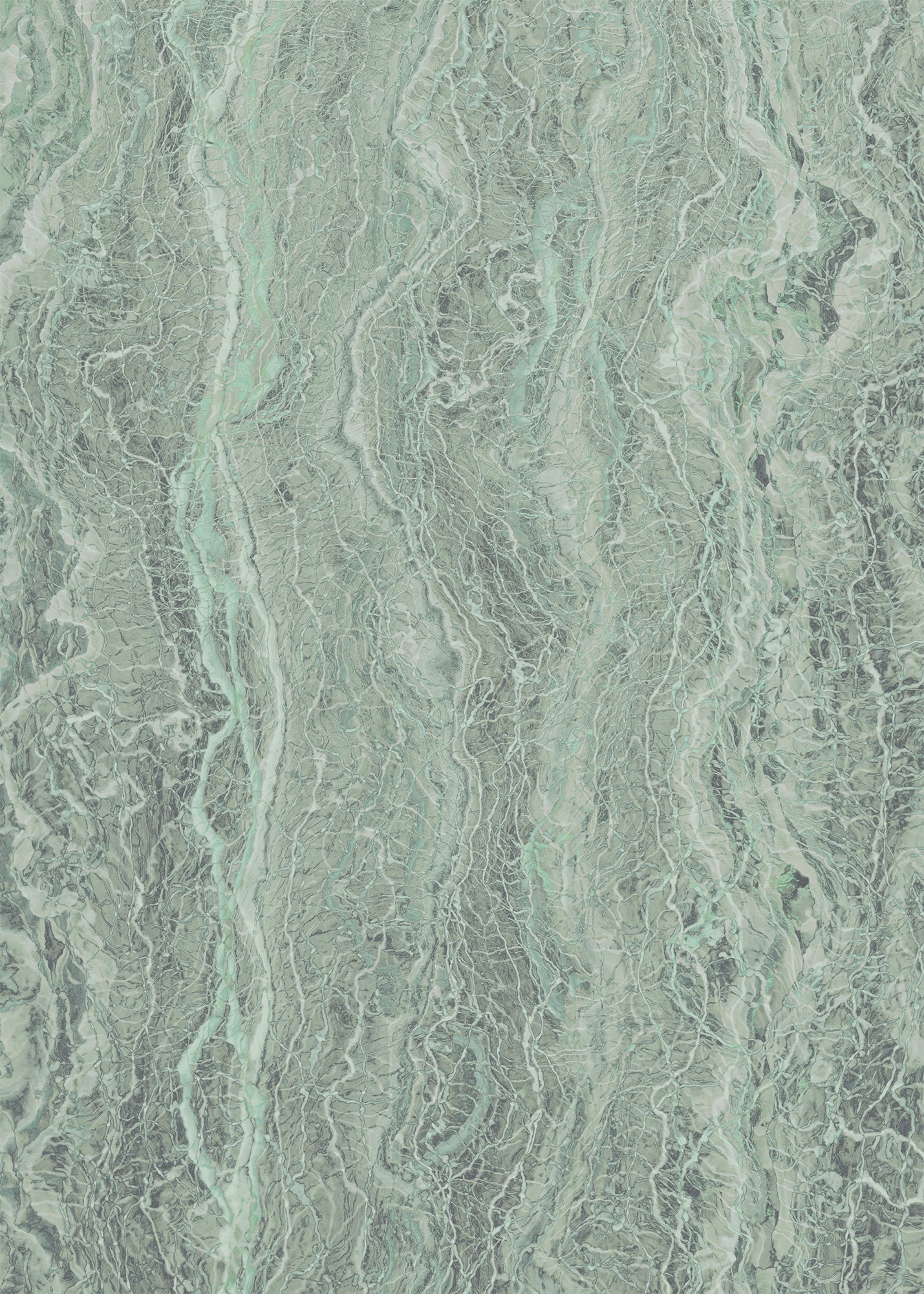 Image of Komar Vliestapete "Digitaldruck Vlies - Marble Mint - Grösse 200 x 280 cm" bedruckt glatt Wohnzimmer, Schlafzimmer