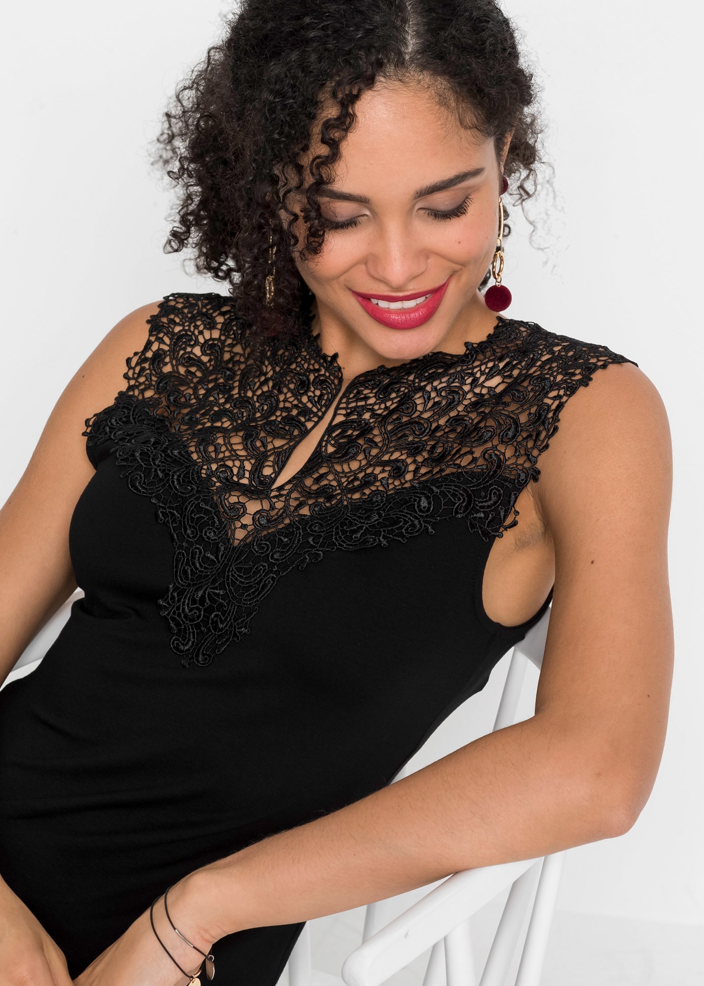 bonprix Shirttop »Top aus fliessendem Viskose-Mix« Top aus fliessendem Viskose-Mix