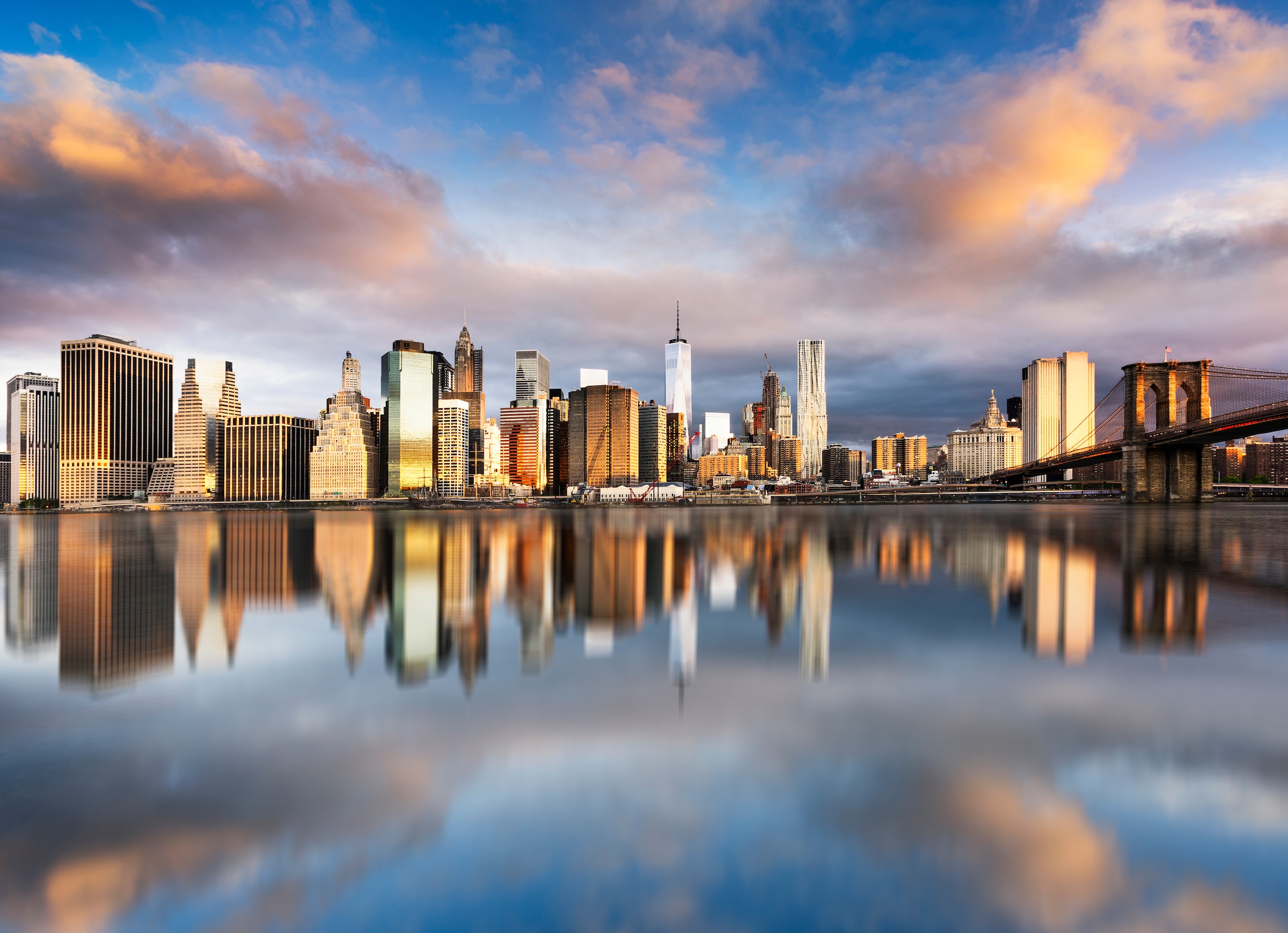Image of Papermoon Fototapete "Manhattan Sunrise" glatt