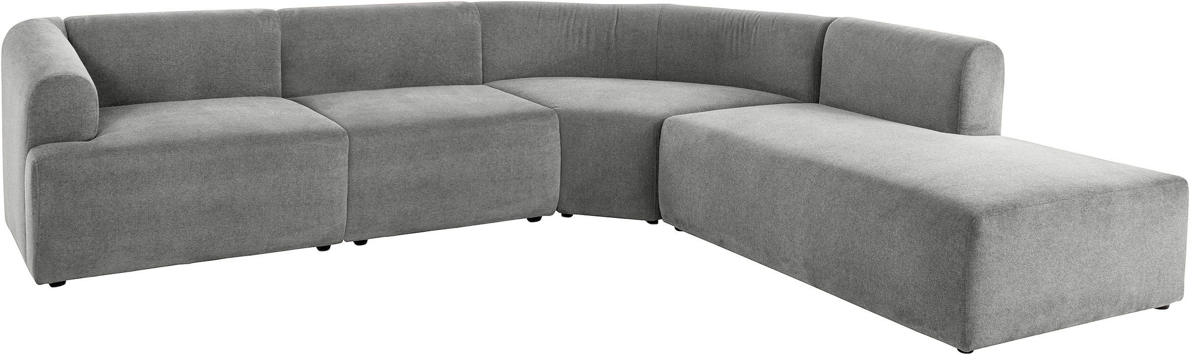 LeGer Home by Lena Gercke Canapé d'angle »LYZA L-Form links/rechts, Modularsofa "XL", Masse B/T/H: 287/267/74 cm« aus 4 Modulen, zusammen oder einzeln stellbar